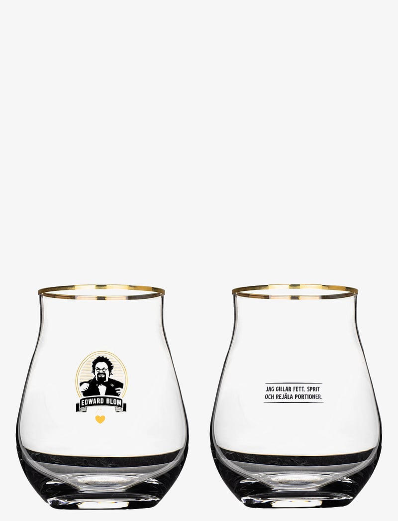 Edward Blom - Whisky / Tasting glass No:2 "Jag gillar fett" - whiskey- & cognacgläser und schwenker - clear - 3