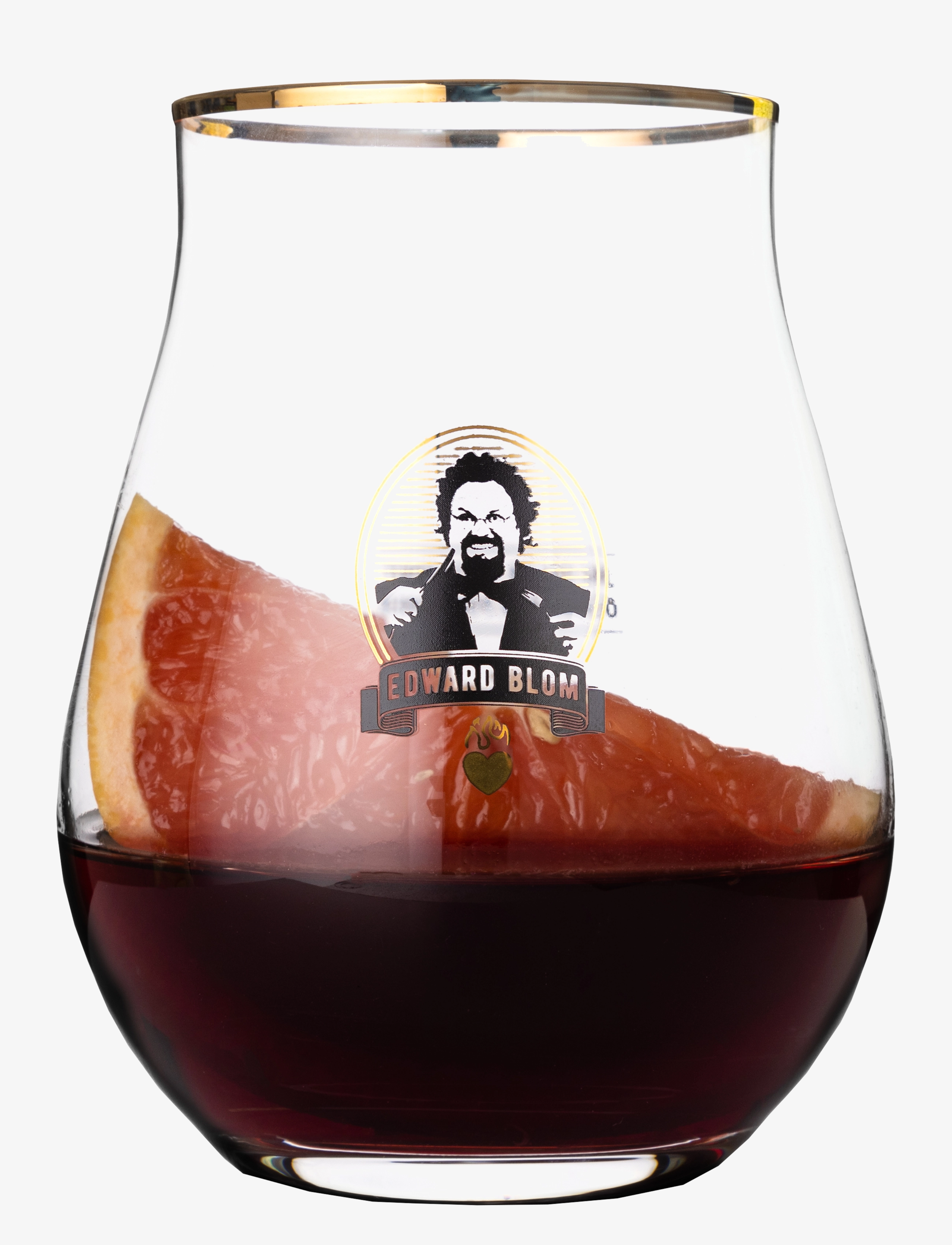 Edward Blom - Whisky / Tasting glass No:2 "Jag gillar fett" - verres à whisky & cognac - clear - 5