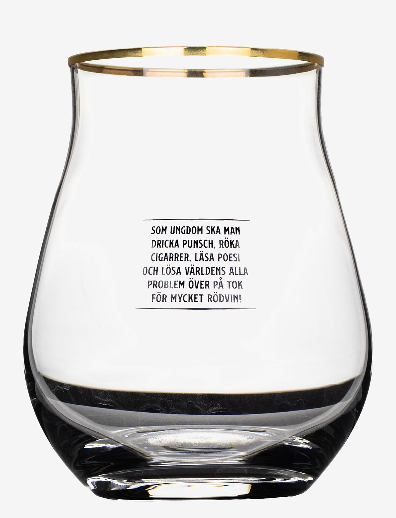 Edward Blom - Whisky / Tasting glass No:4 "Som ungdom ska" - verres à whisky & cognac - clear - 1
