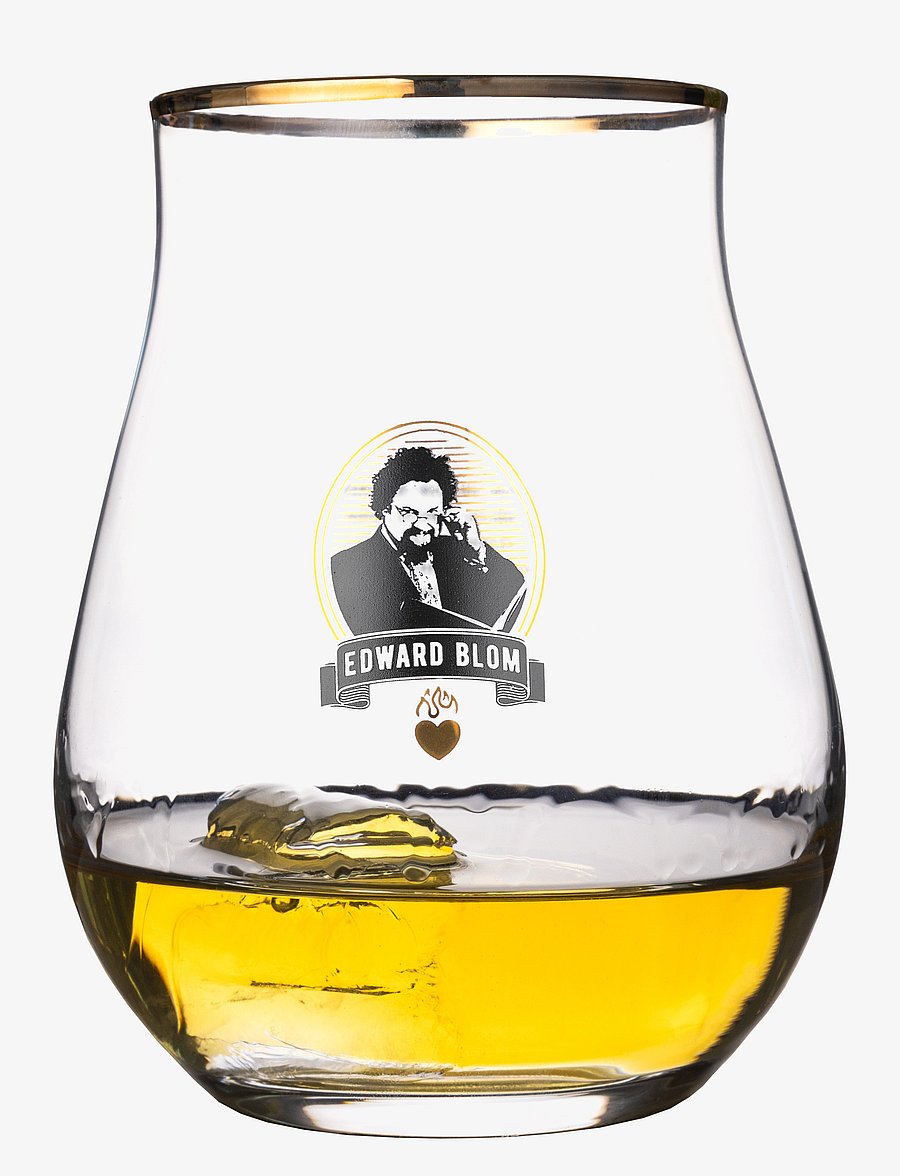 Edward Blom - Whisky / Tasting glass No:4 "Som ungdom ska" - viski- ja konjakiklaasid - clear - 2