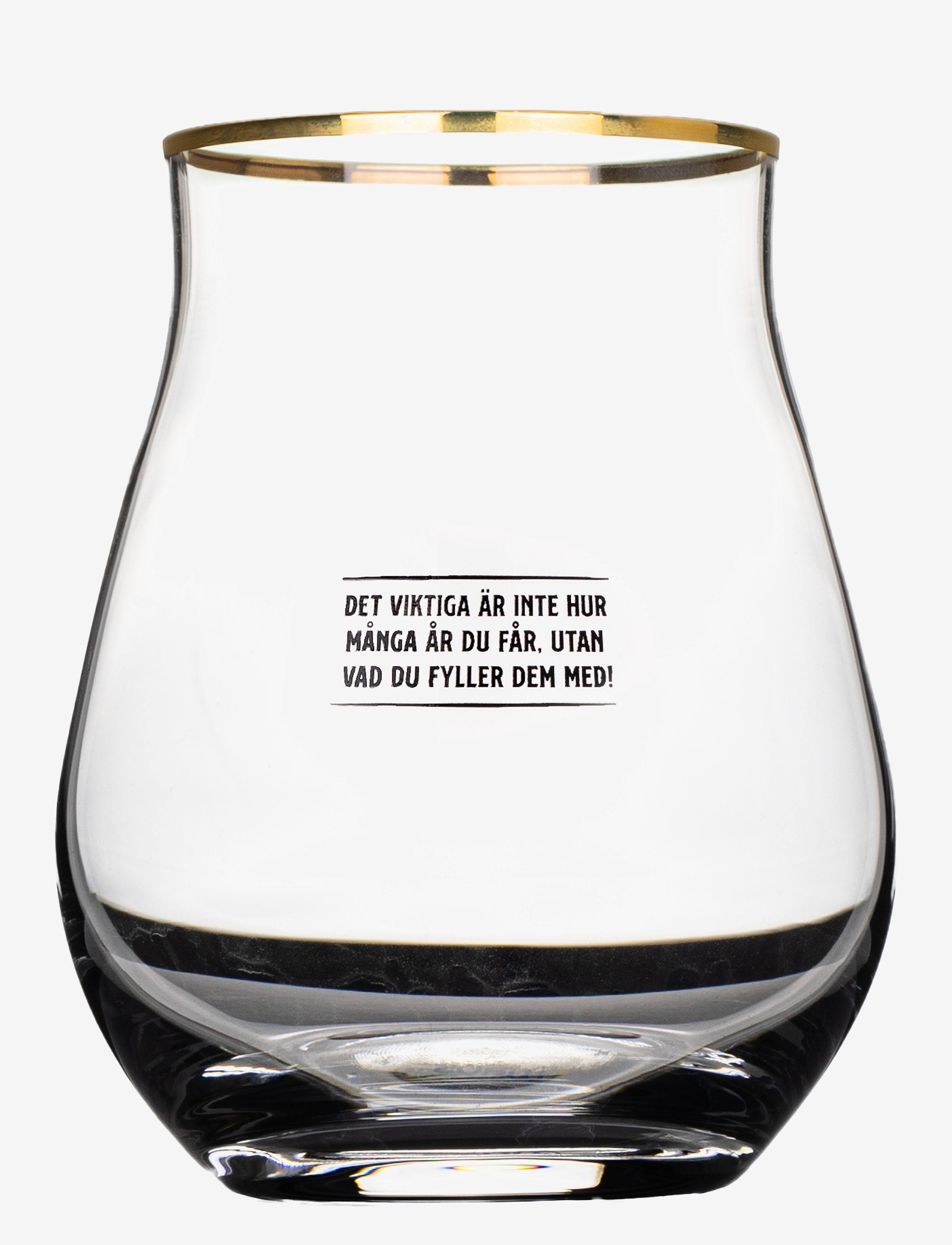 Edward Blom - Whisky / Tasting glass No:5 "Det viktiga är" - whiskyglas & cognacglas - clear - 1
