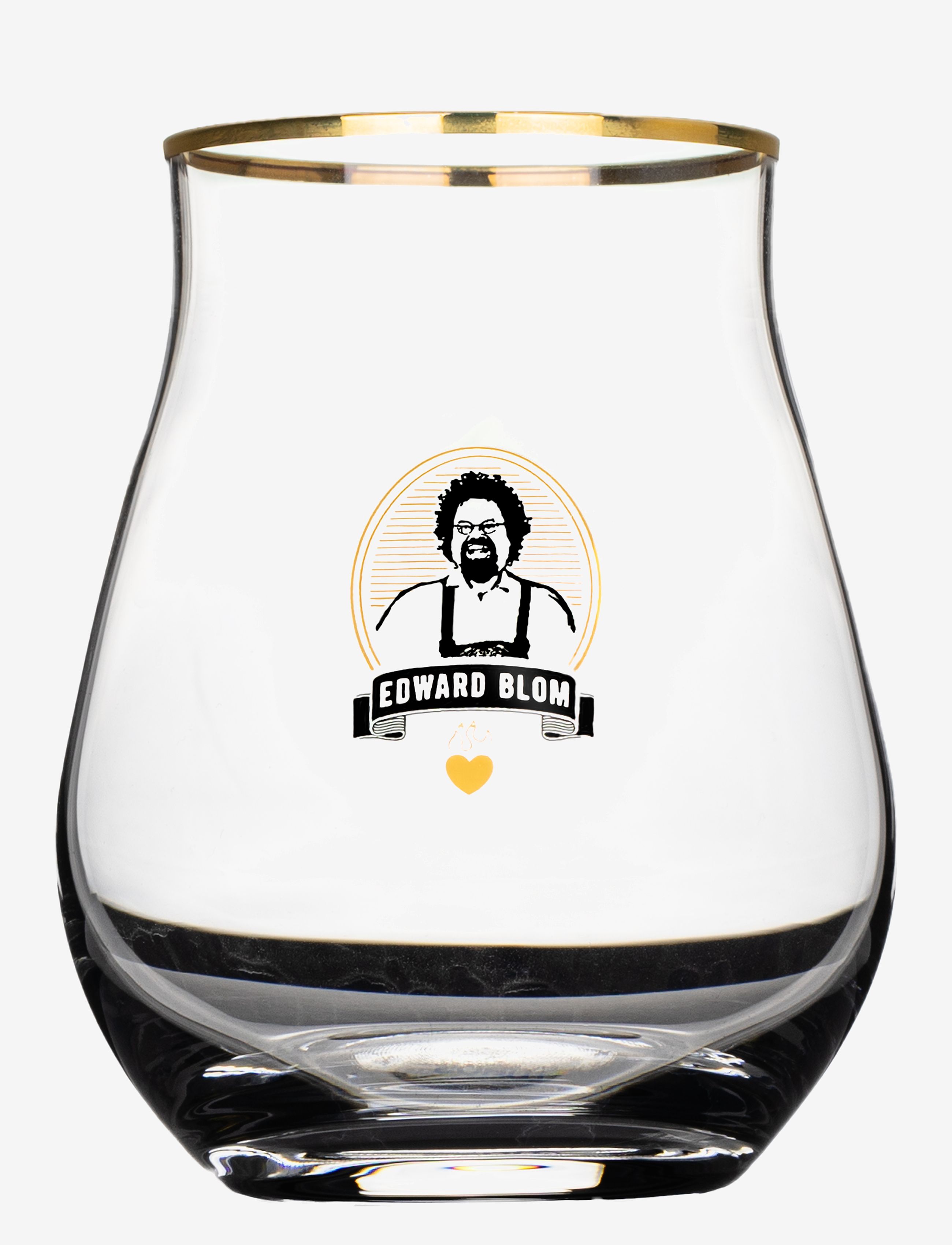 Edward Blom Whisky / Tasting Glass No:6 "Inget Är Så", 42 CL, Glass, Nackt - Whiskey & Cognac Homeware