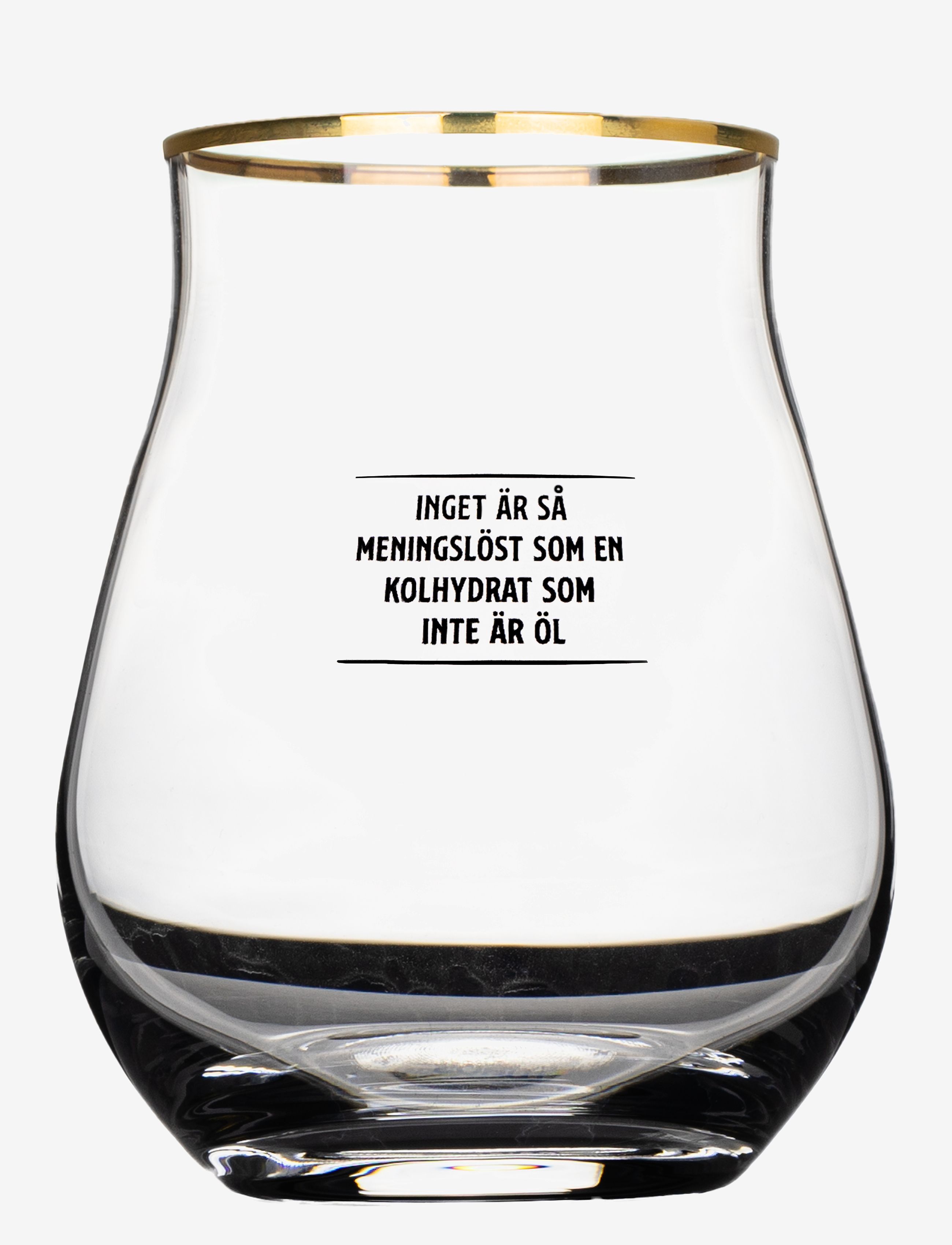 Edward Blom - Whisky / Tasting glass No:6 "Inget är så" - whiskyglass & cognacglass - clear - 1