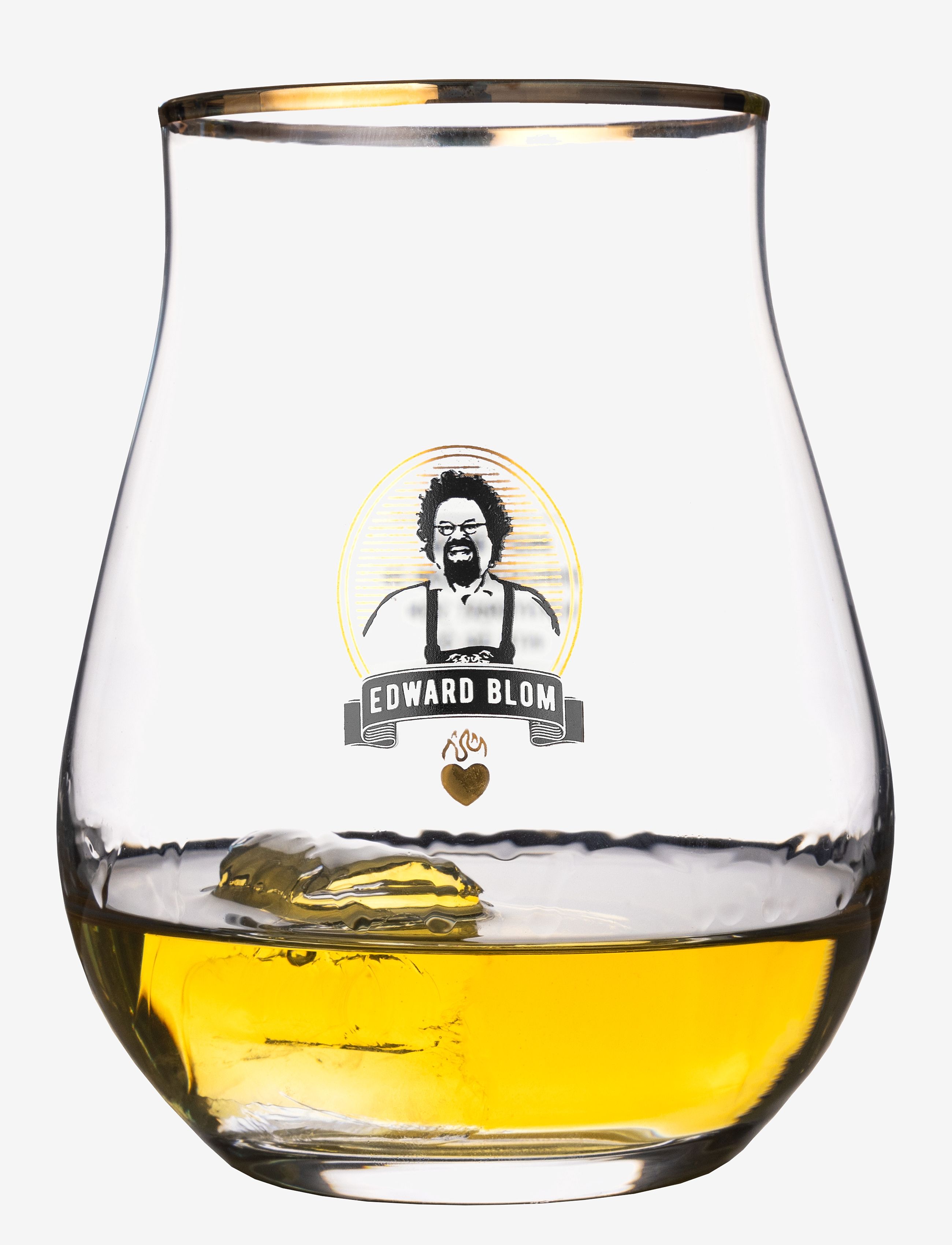 Edward Blom - Whisky / Tasting glass No:6 "Inget är så" - whiskyglass & cognacglass - clear - 2