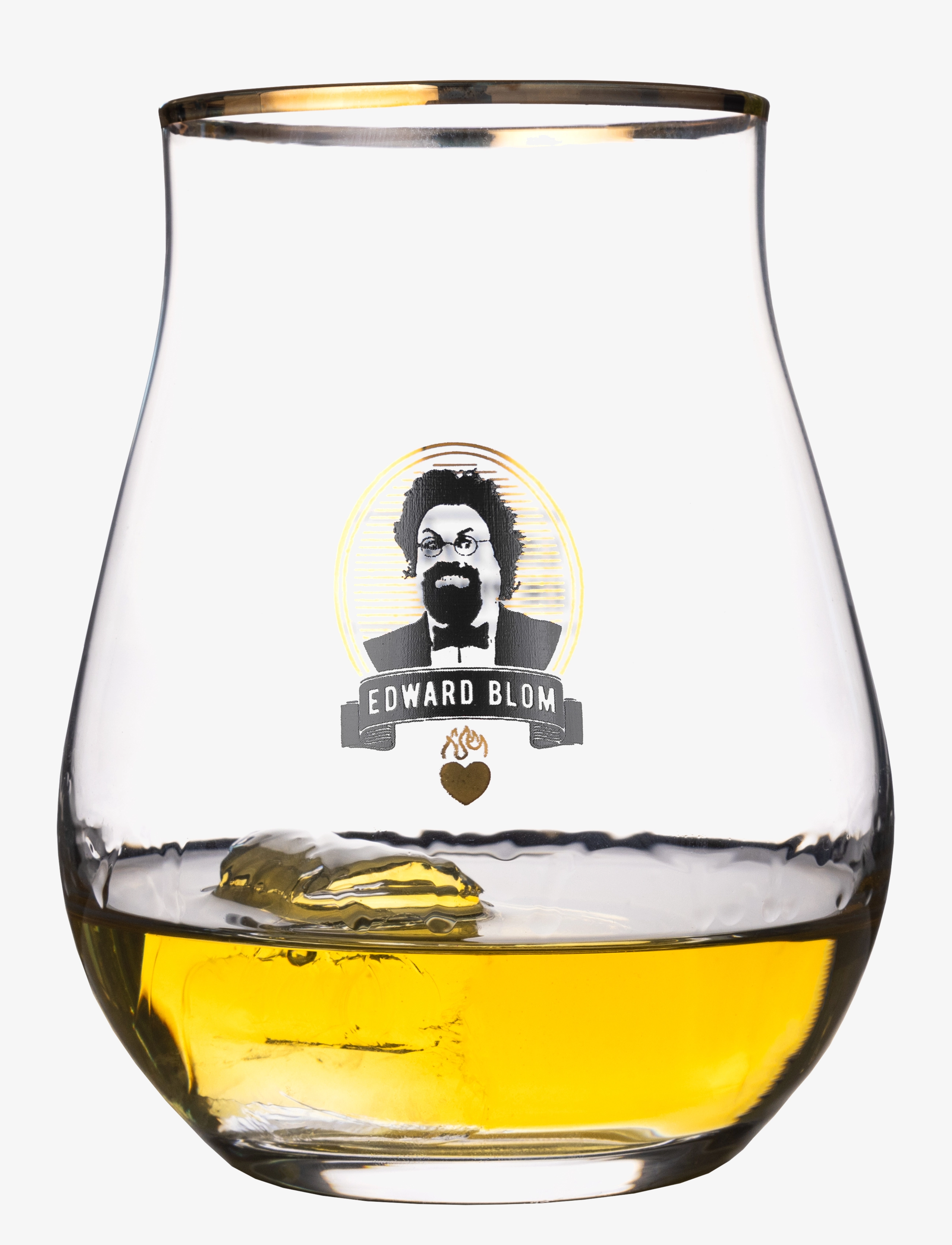 Edward Blom - Whisky / Tasting glass No:7 "Livet på en" - verres à shot - clear - 2