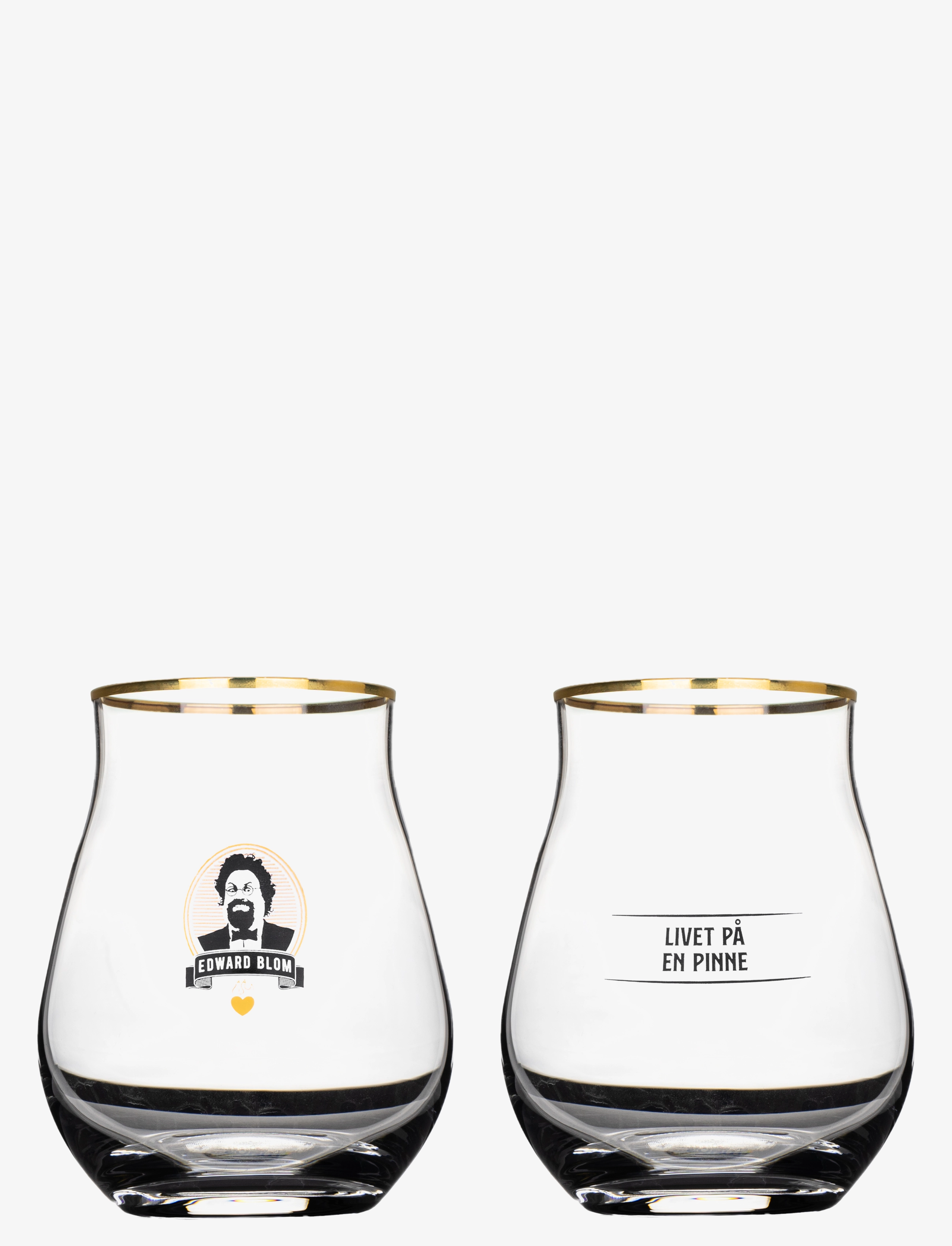 Edward Blom - Whisky / Tasting glass No:7 "Livet på en" - verres à shot - clear - 3