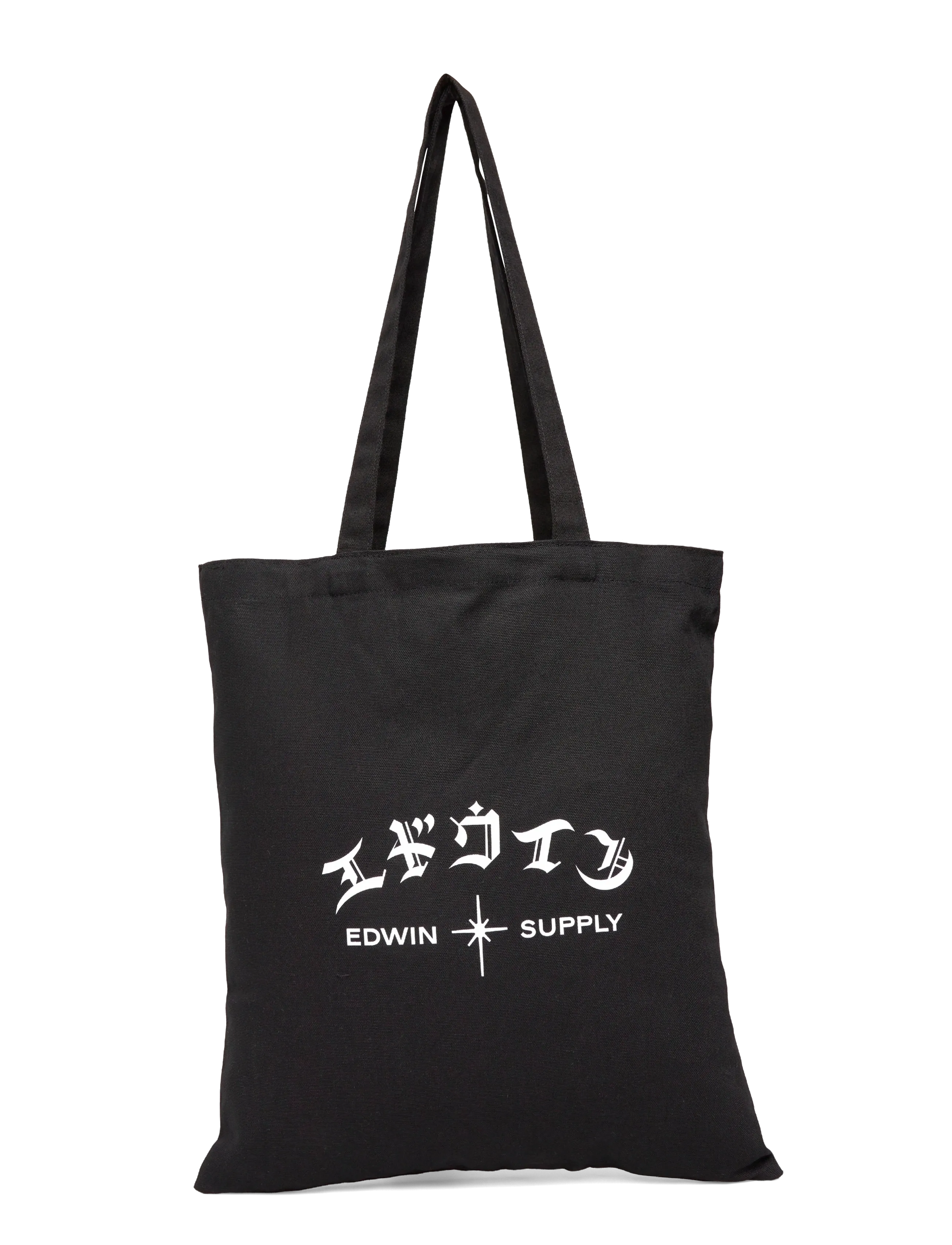 Edwin Edwin Tote Bag - Black - Väskor - BLACK / black