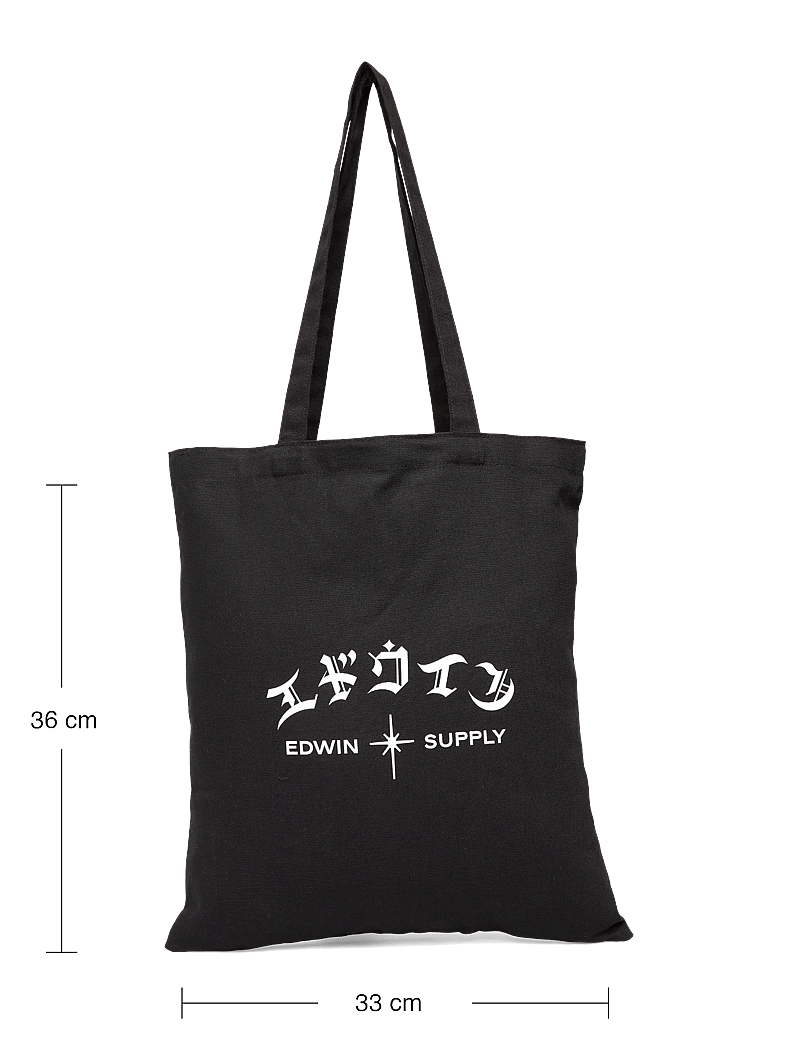 Edwin - Edwin Tote Bag - Black - osta stiili järgi - black - 3