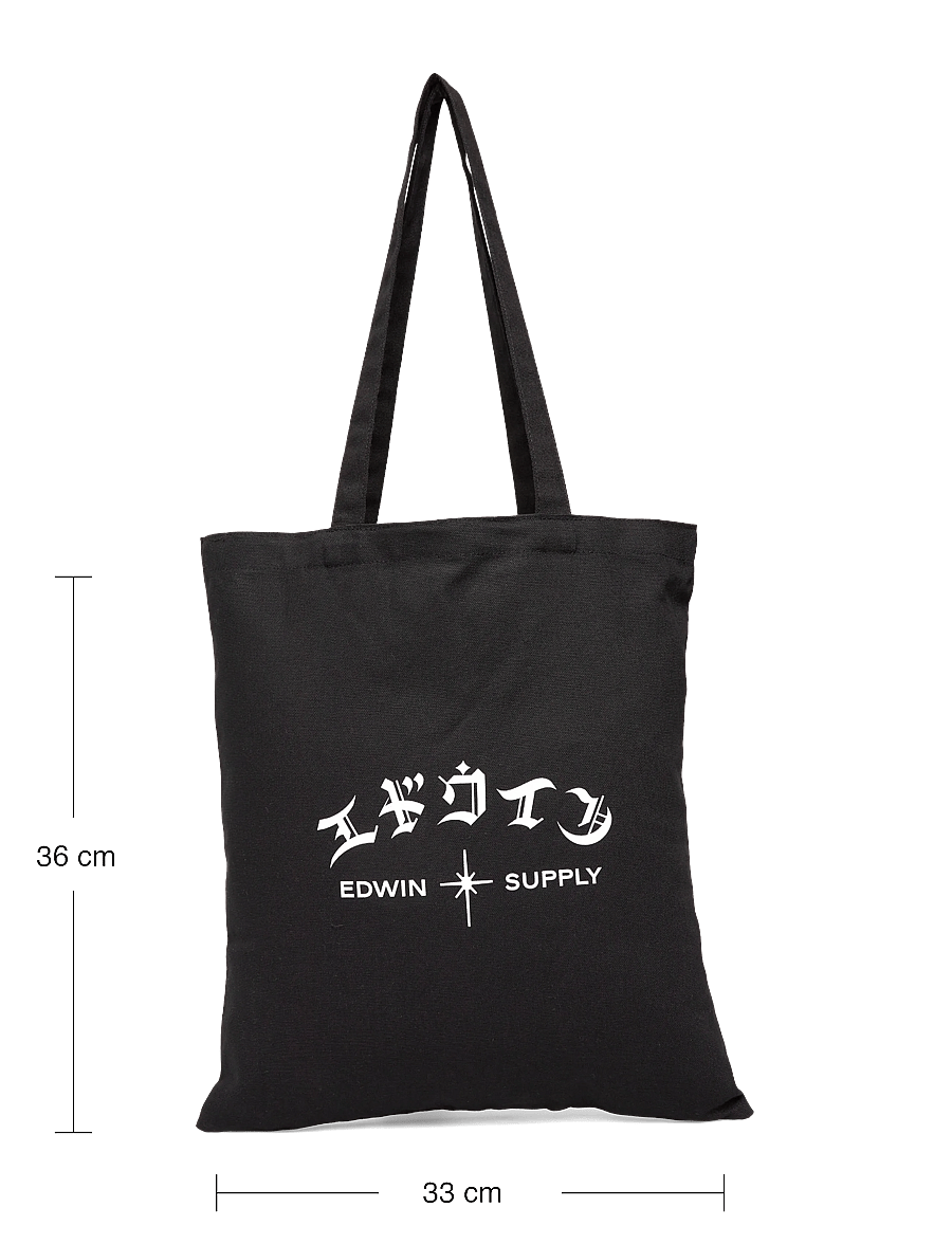 Edwin - Edwin Tote Bag - Black - osta stiili järgi - black - 3