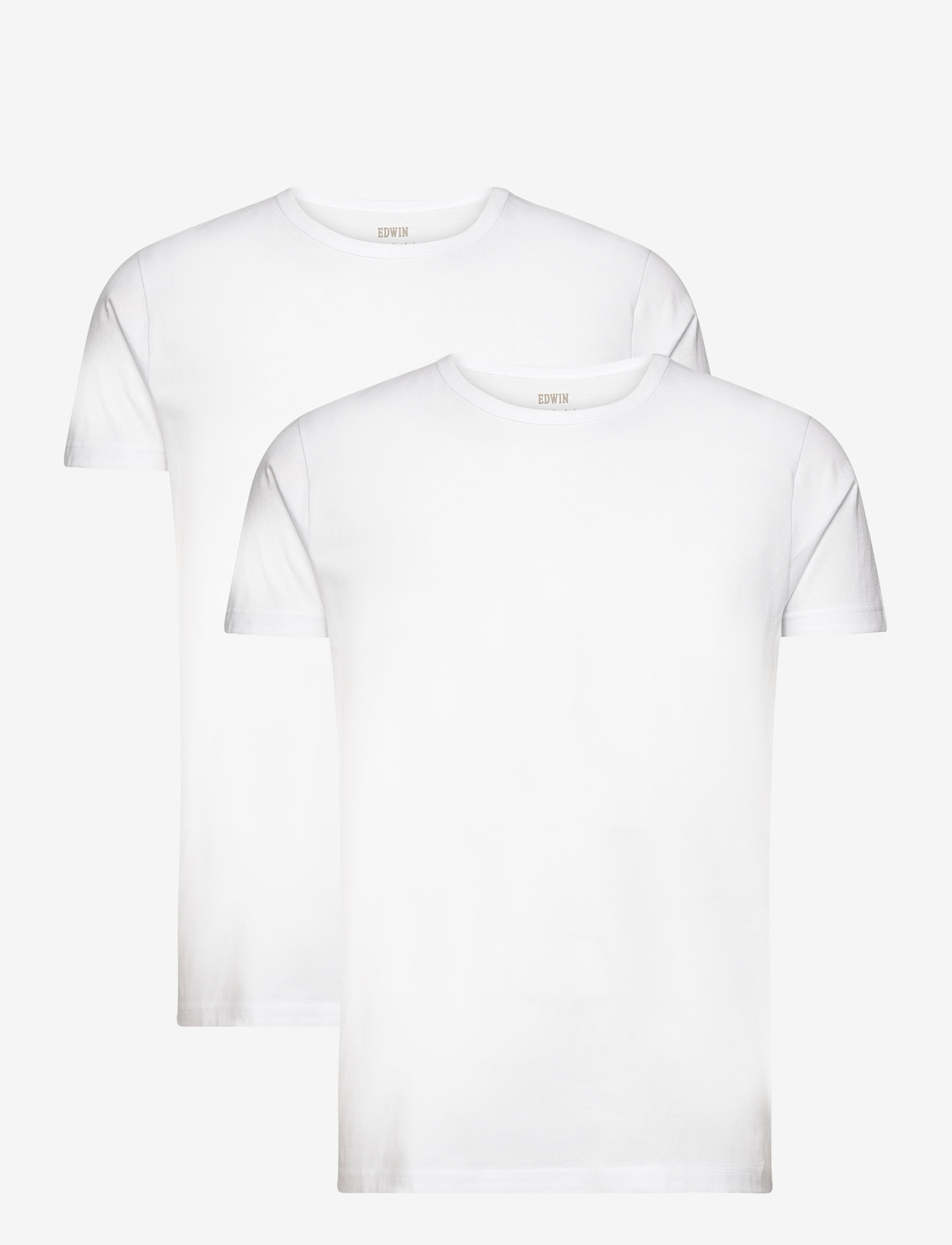 Edwin - Double Pack T-Shirt - Black - marškinėliai trumpomis rankovėmis - white - 0