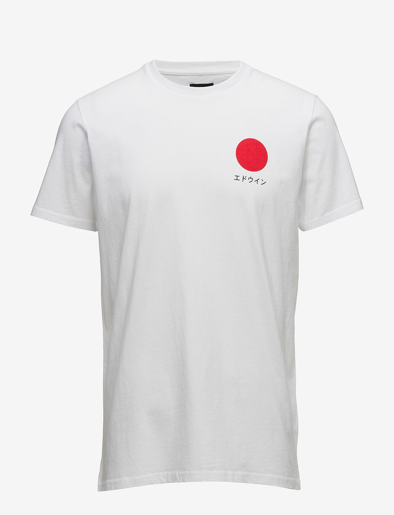 Edwin - JAPANESE SUN T-SHIRT - WHITE - mažiausios kainos - garment washed - 0