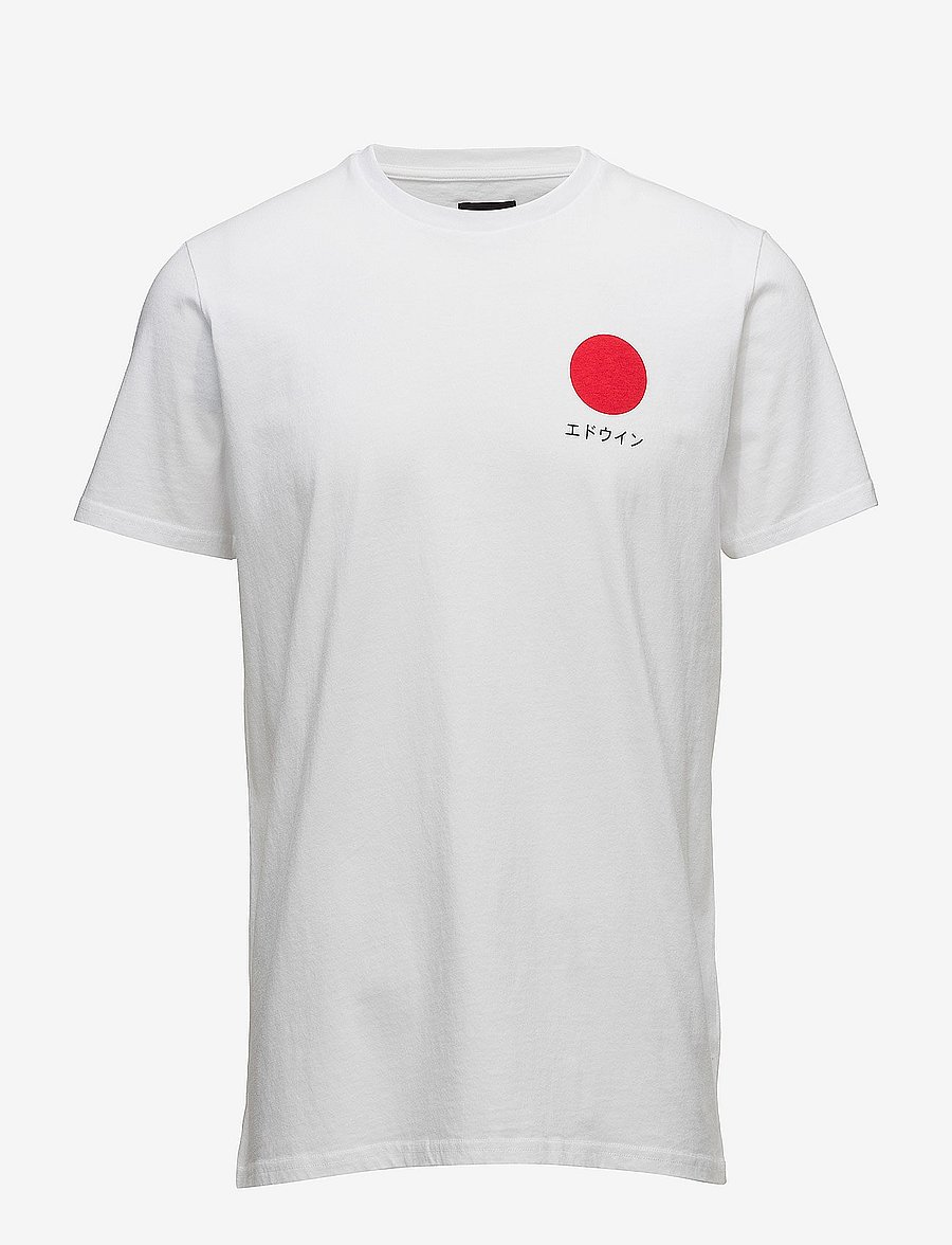 Edwin - Bolton T-Shirt - Grey Marl/White - t-shirts à manches courtes - white - 0