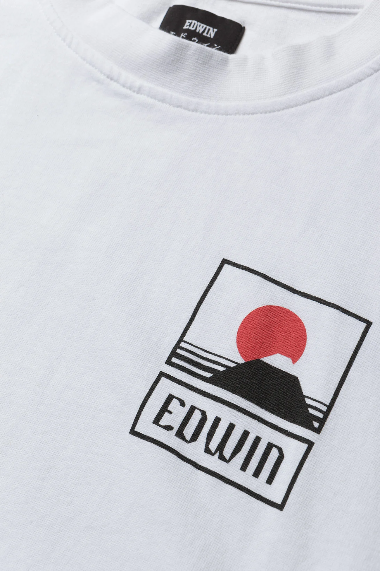 Edwin - SUNSET ON MT FUJI T-SHIRT - NAVY BLAZER - white - 2