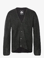 Edwin - HIJI CARDIGAN-BLACK - megzti laisvalaikio drabužiai - black - 0