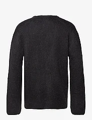 Edwin - HIJI CARDIGAN-BLACK - basic knitwear - black - 1