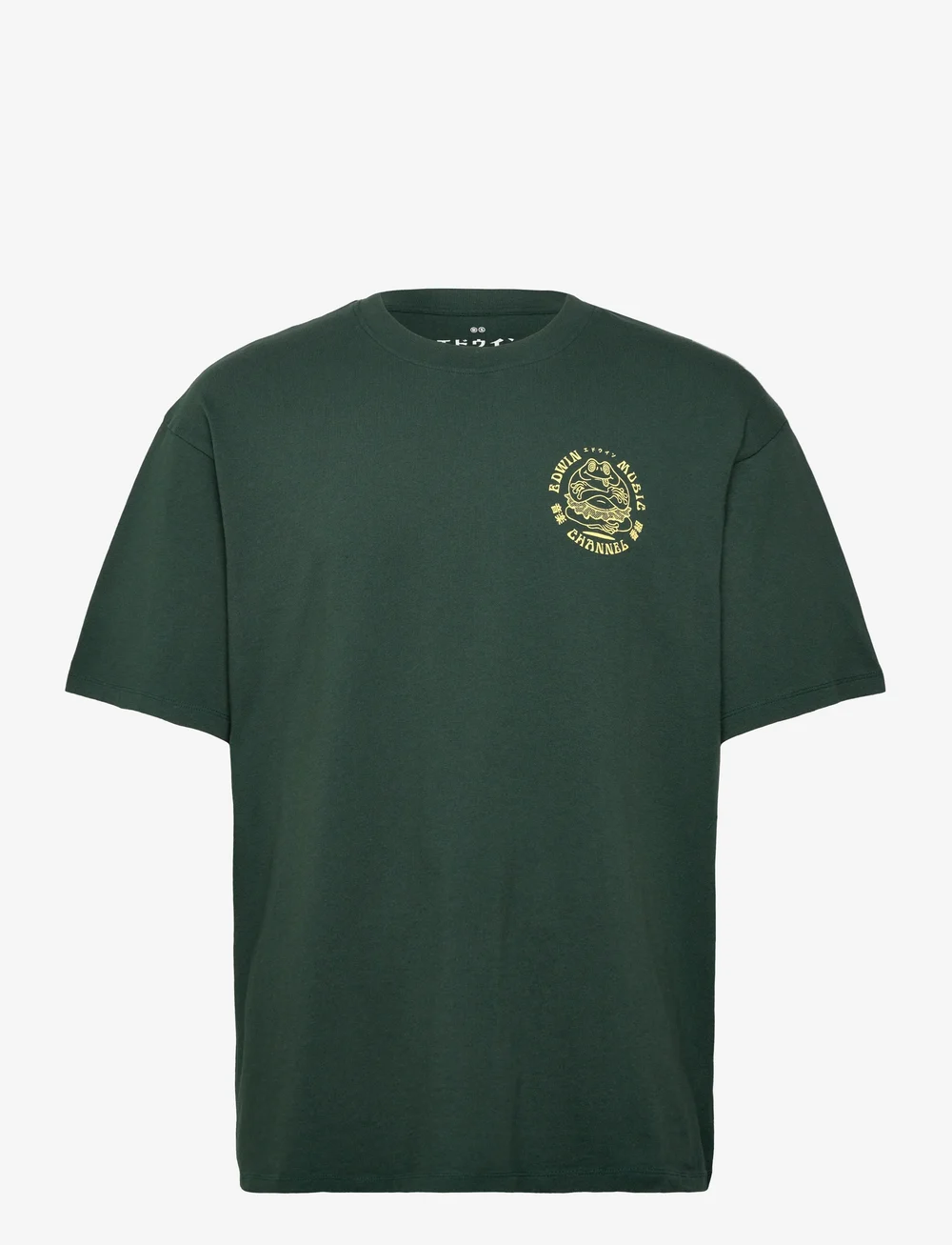 Edwin - EDWIN MUSIC CHANNEL T-SHIRT - kortærmede t-shirts - green gables - 0
