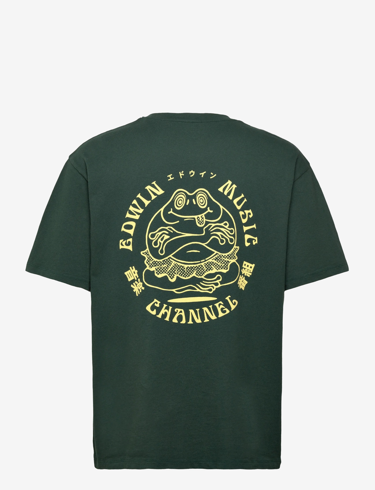 Edwin - EDWIN MUSIC CHANNEL T-SHIRT - kortärmade t-shirts - green gables - 1