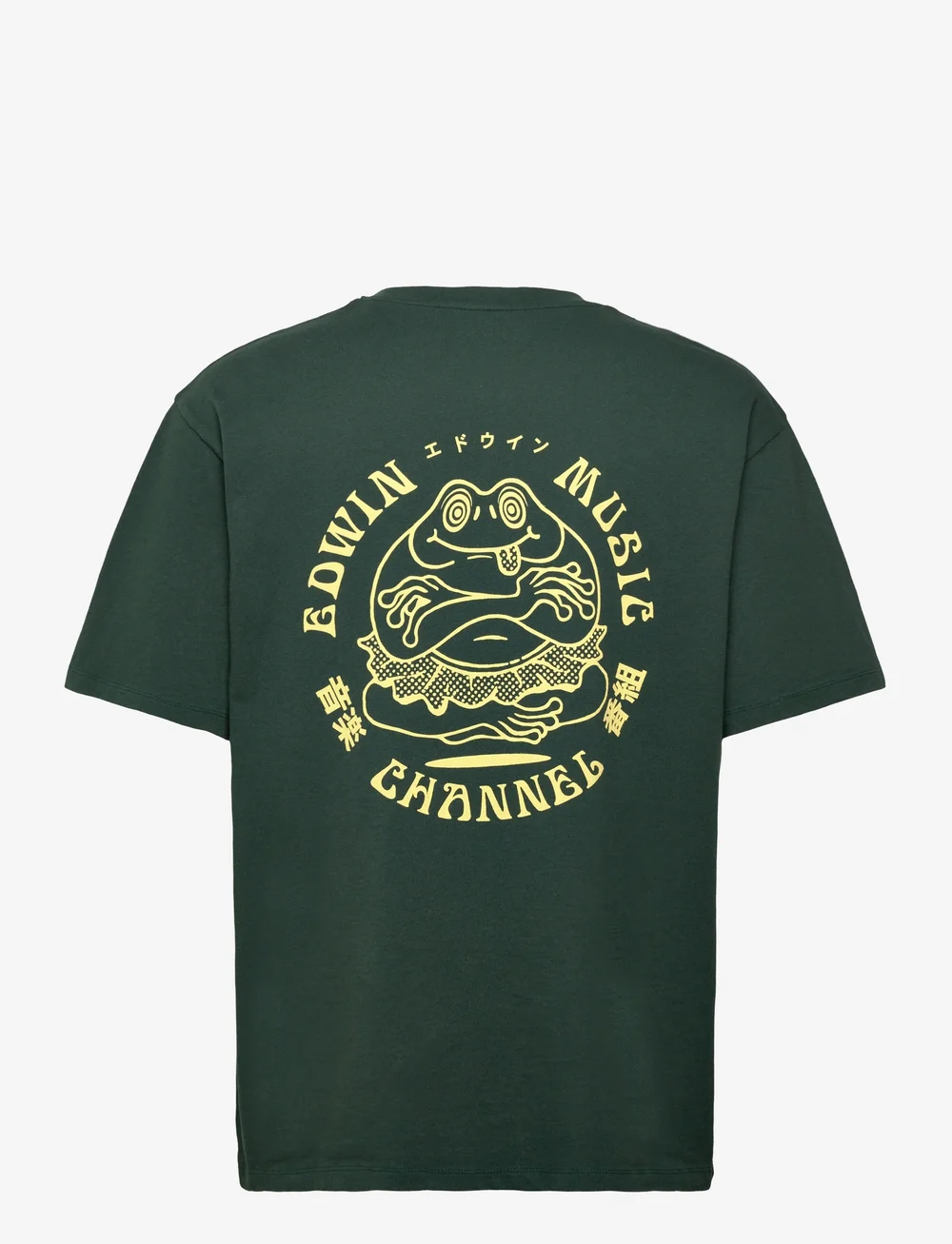 Edwin - EDWIN MUSIC CHANNEL T-SHIRT - kortærmede t-shirts - green gables - 1