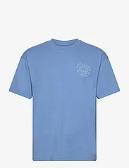 Edwin - EDWIN MUSIC CHANNEL T-SHIRT - PARISIAN BLUE - short-sleeved t-shirts - parisian blue - 0