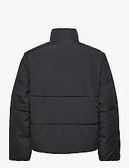 Edwin - DETACHABLE SLEEVES PUFFER-BLACK - winter jackets - black - 1