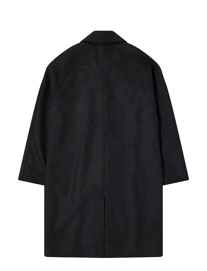 Edwin - MAC WOOL COAT - vestes d'hiver - dark grey marl - 2