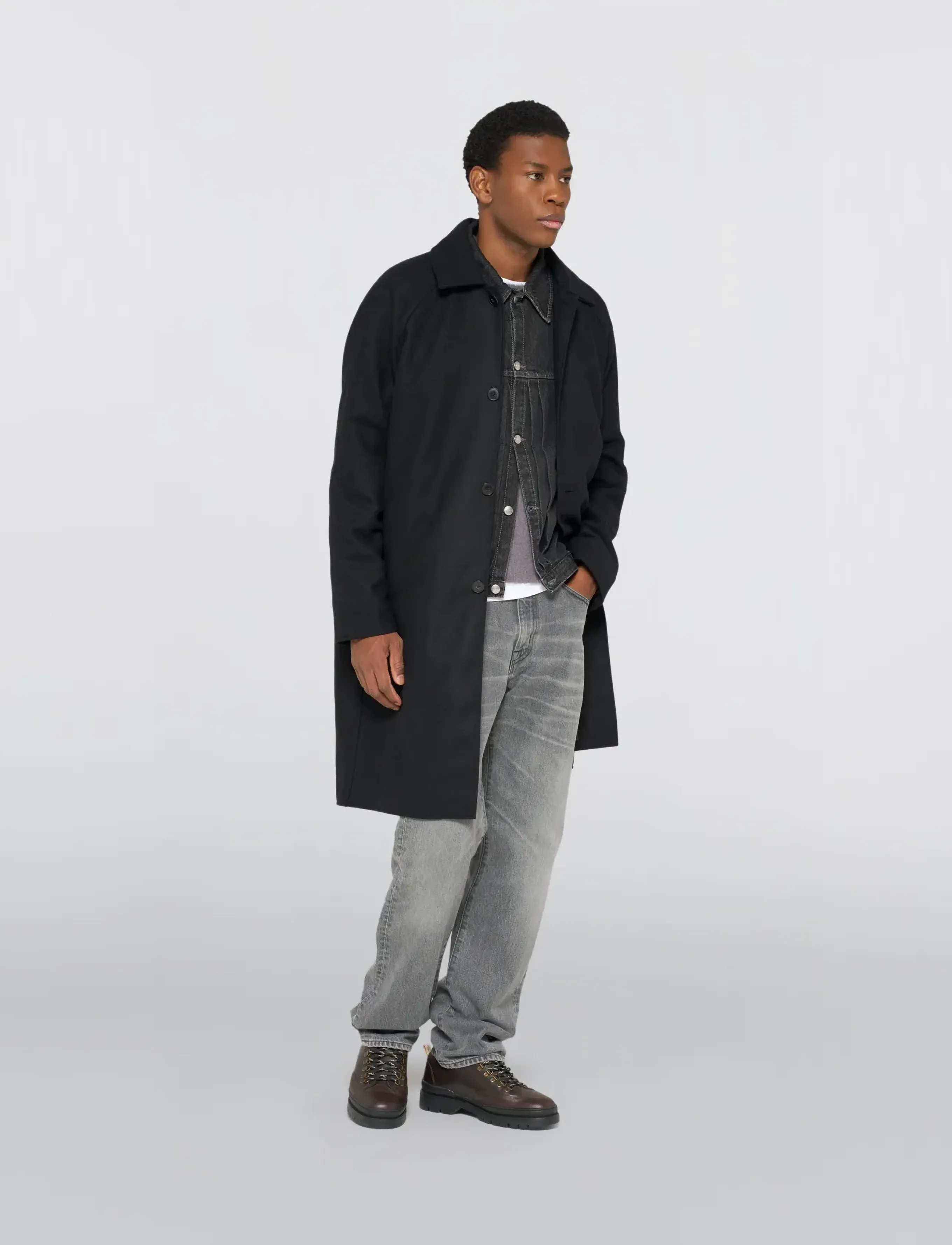 Edwin Mac Wool Coat kappor & rockar herr – bild 2