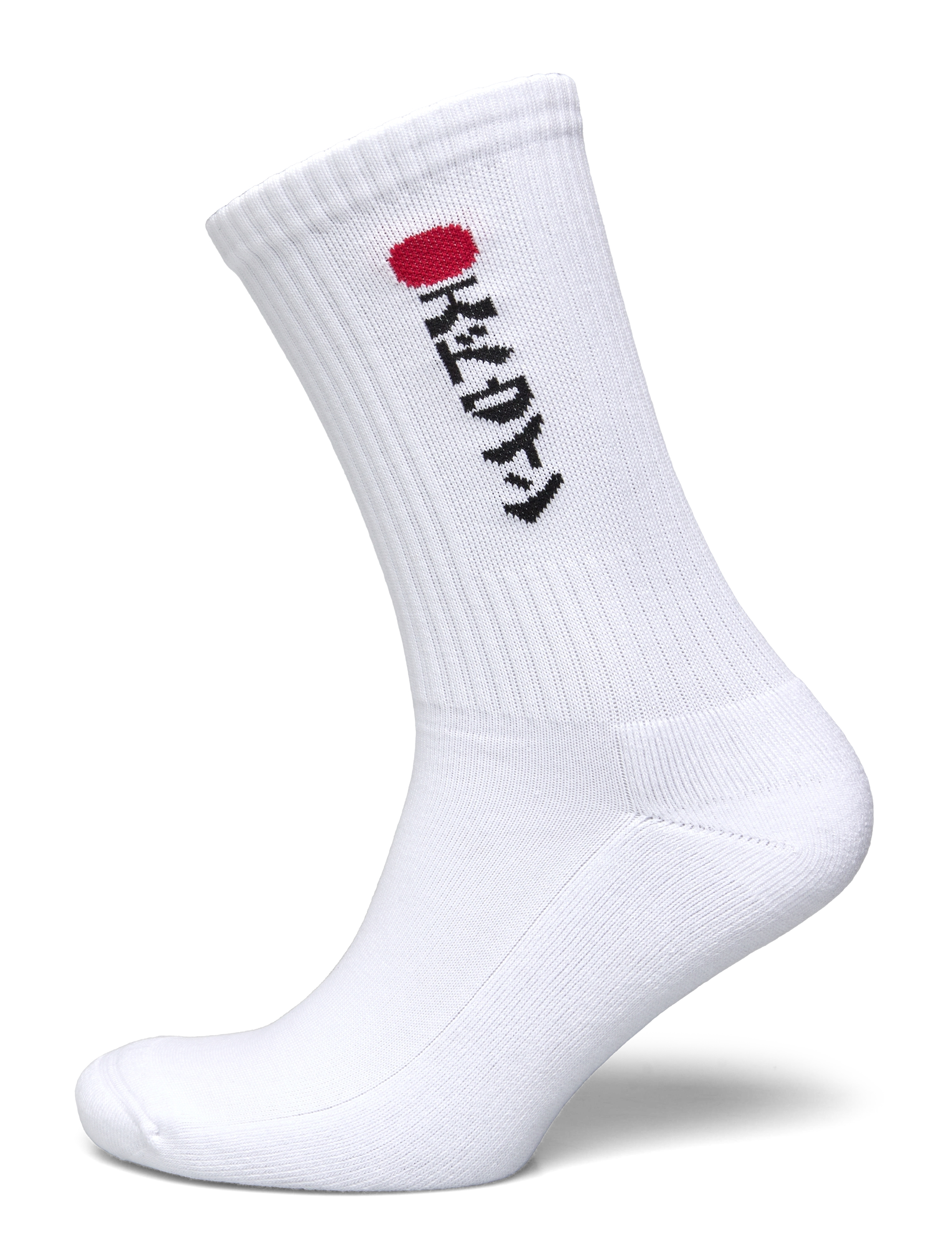 Edwin Kamifuji Socks Grey Marl, One Size, Socks, Weiß - Regular Männerswear