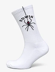 Edwin - SPIDER SOCKS - WHITE - undertøj - white - 0