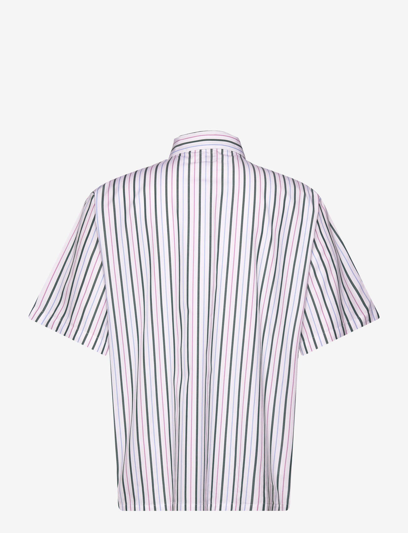 Edwin - TOLEDO SHIRT SS - WHITE / PINK / GREEN - kortærmede skjorter - white / pink / green - 1
