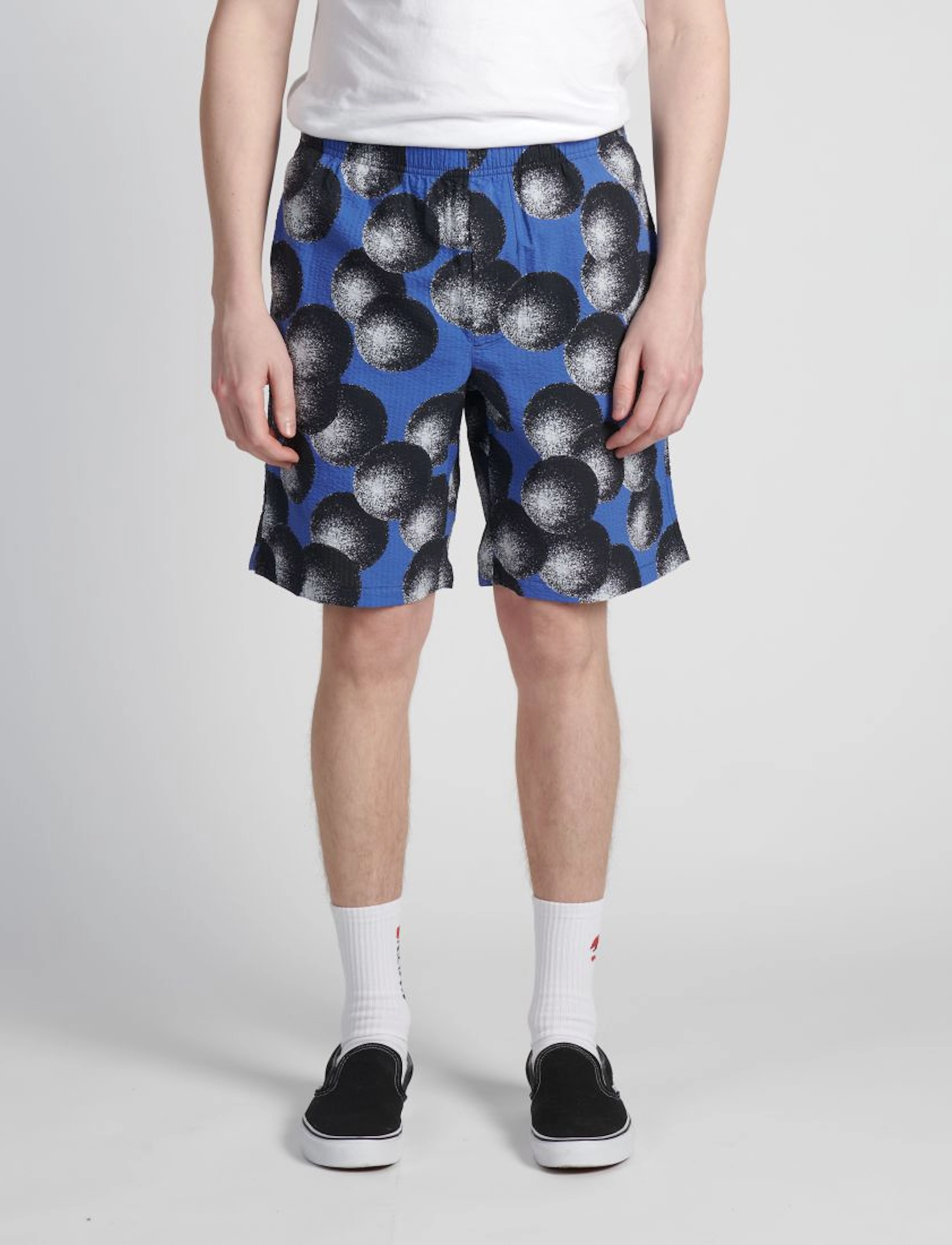 Edwin Dots Short - Blue, L, Blue, Shorts > Afslappet, Herre
