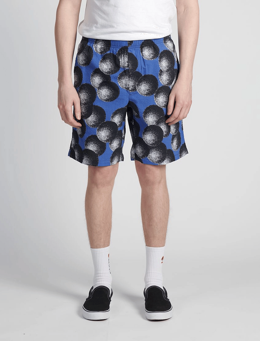 Edwin - DOTS SHORT - BLUE - sweatshorts - blue - 0