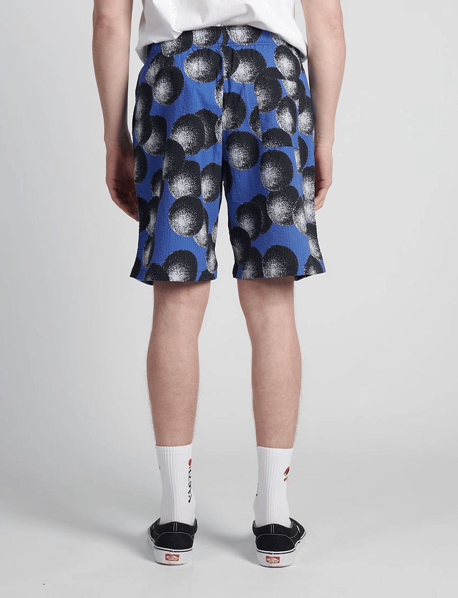 Edwin - DOTS SHORT - BLUE - sweatshorts - blue - 3