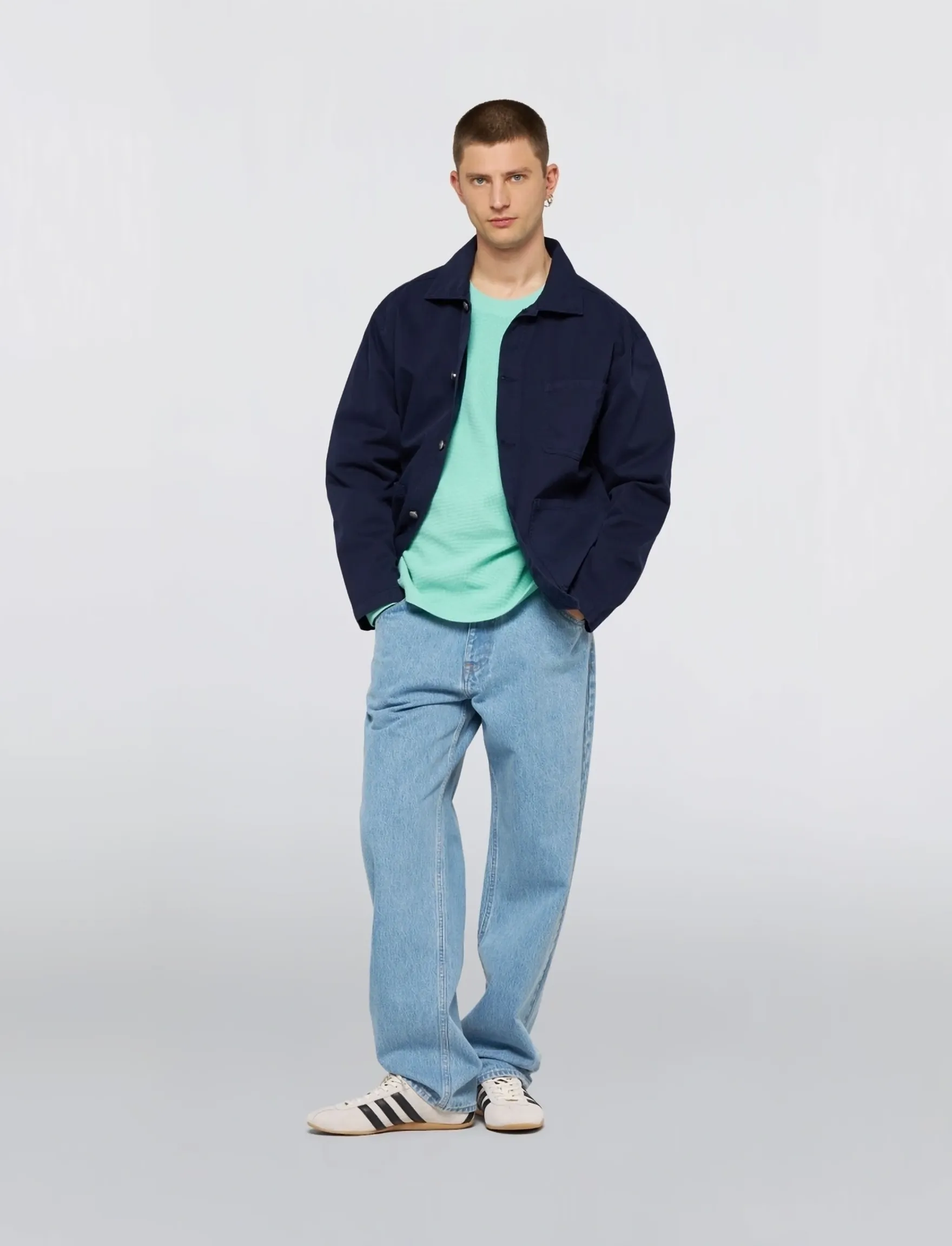Edwin - Trembley Jacket-Maritime Blue - vindjakker - maritime blue - 4