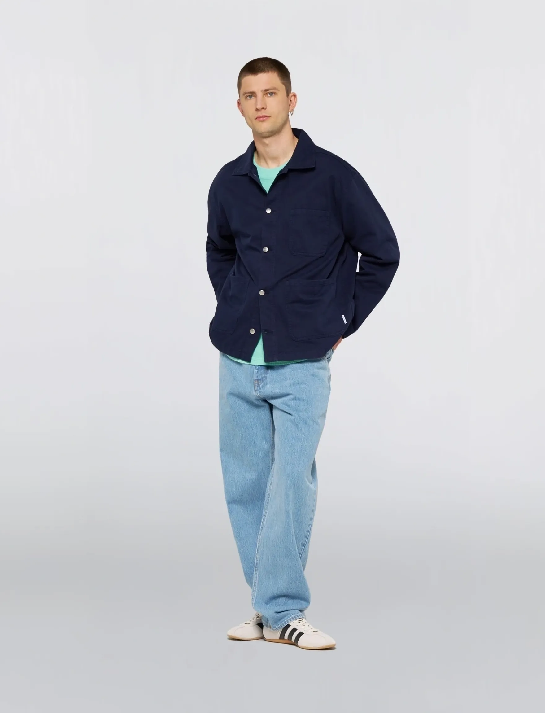 Edwin - Trembley Jacket-Maritime Blue - vindjakker - maritime blue - 5