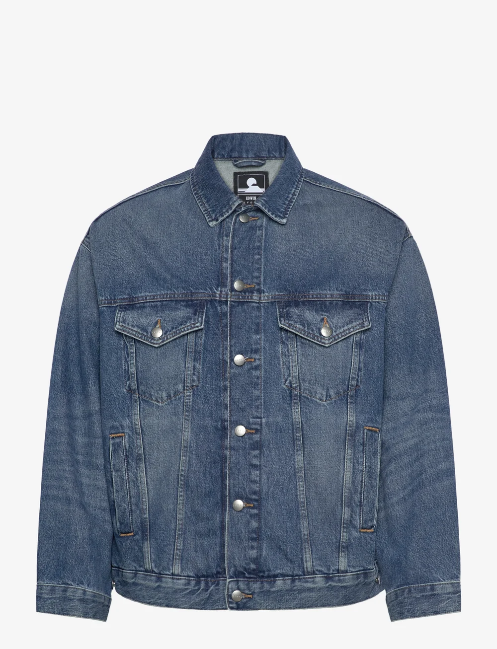 Edwin - Eu-Trucker Jacket - Blue - denim jackets - blue - 0