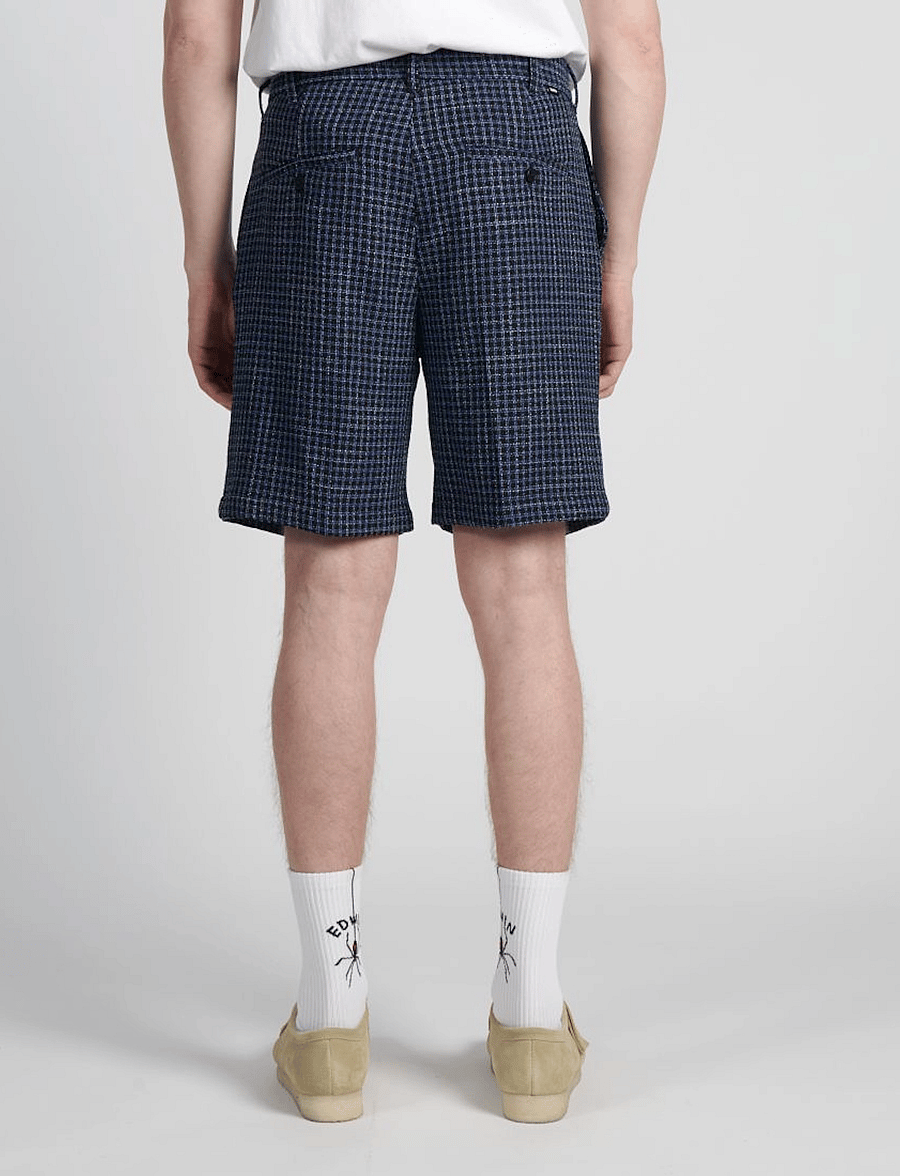 Edwin - BAZZ SHORT - BLUE / BLACK - freizeitshorts - blue / black - 3