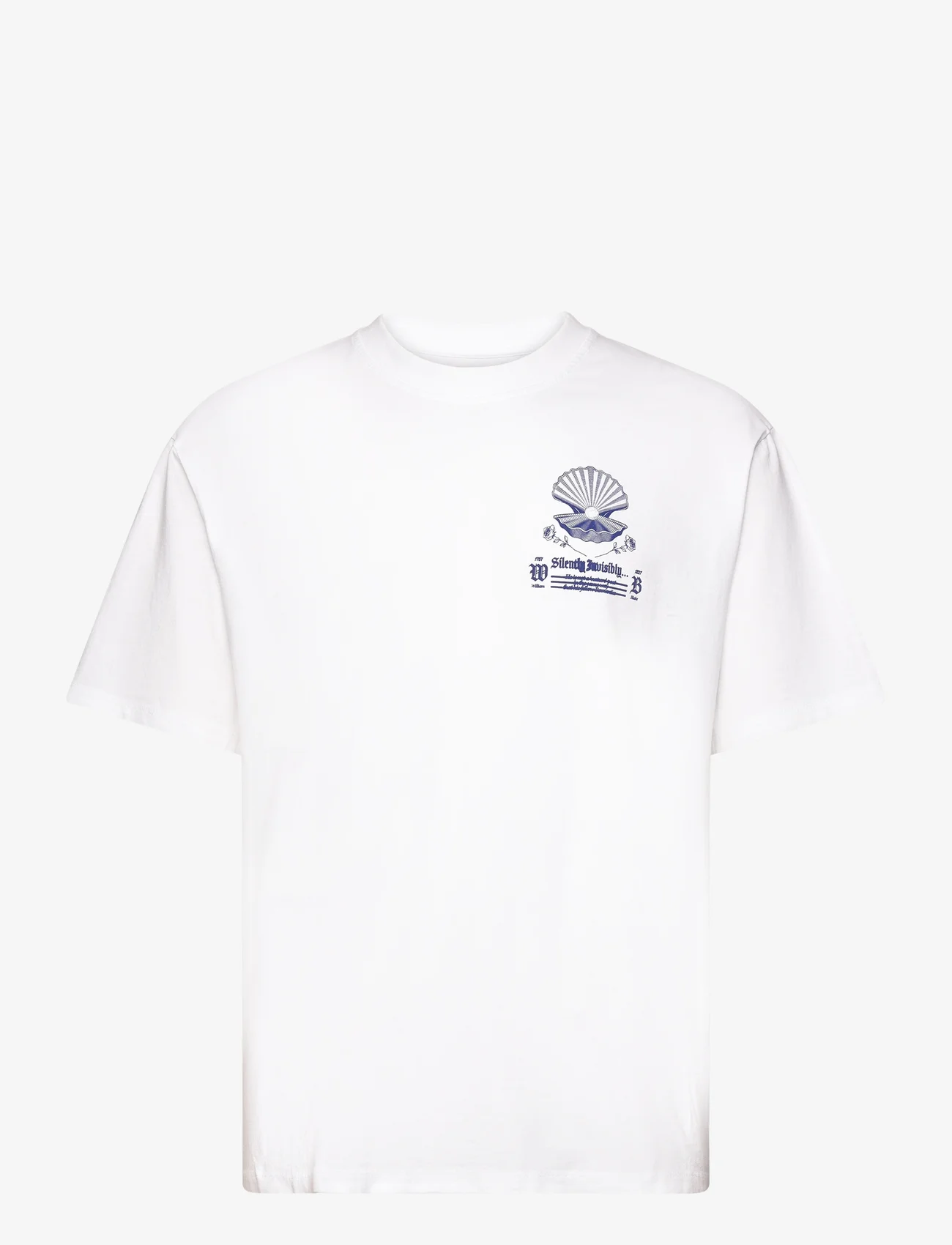 Edwin - GARDEN OF LOVE T-SHIRT - WHITE - kortärmade t-shirts - white - 0