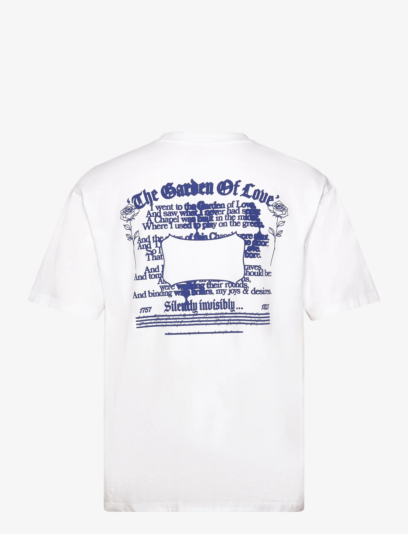 Edwin - GARDEN OF LOVE T-SHIRT - WHITE - kortärmade t-shirts - white - 1