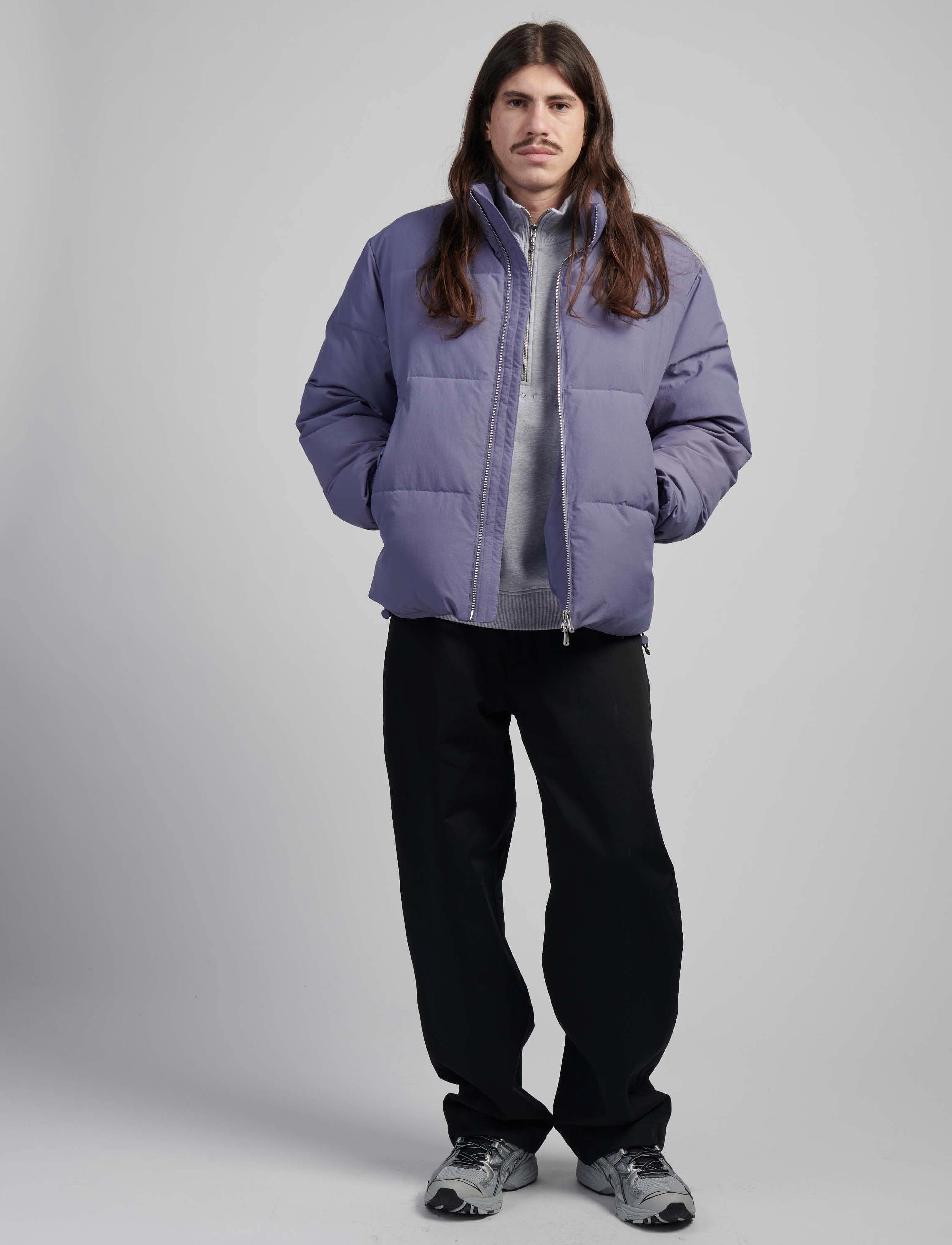 Edwin - PUFFER JACKET-HERON - vinterjakker - heron - 4