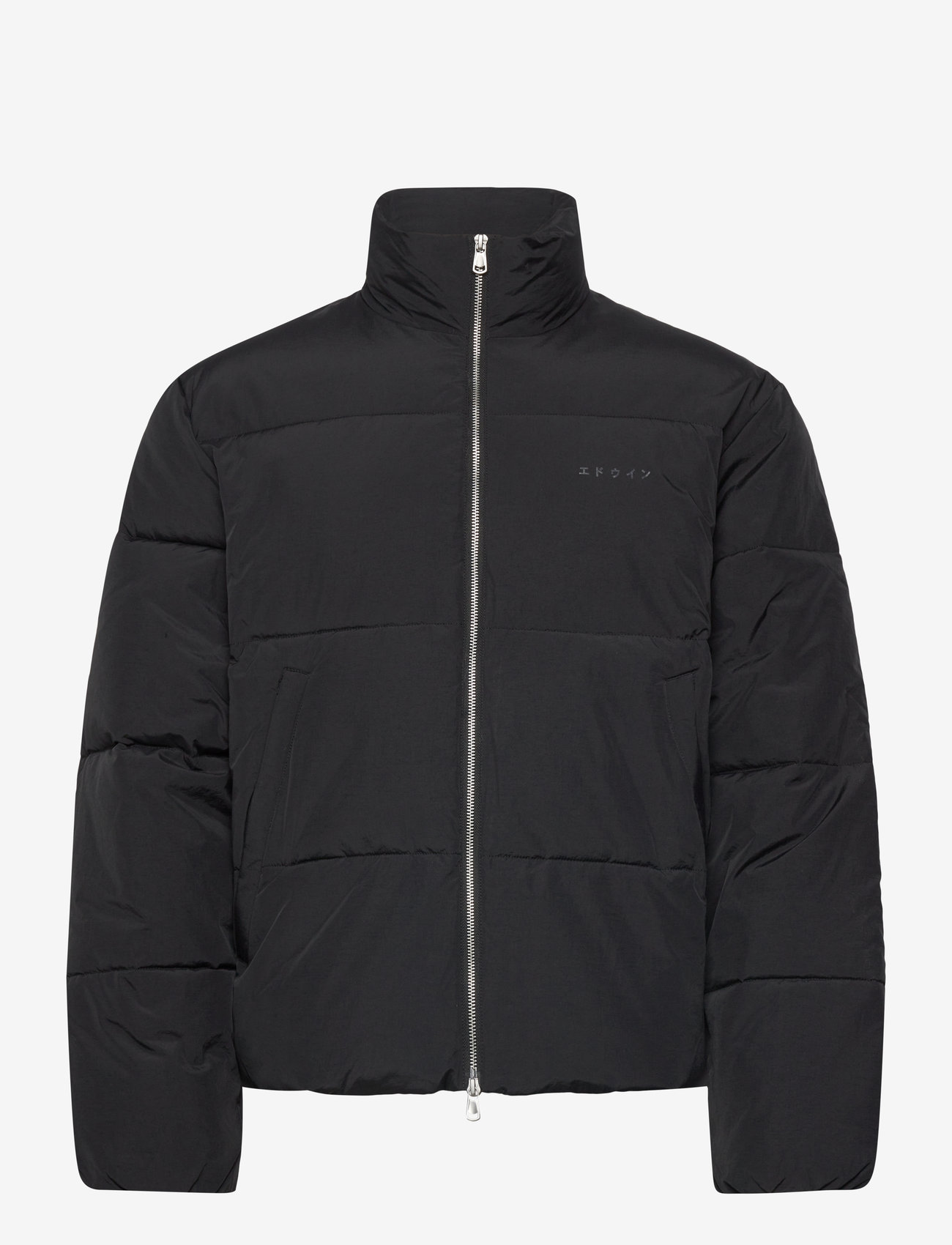 Edwin - PUFFER JACKET-BLACK - black - 0