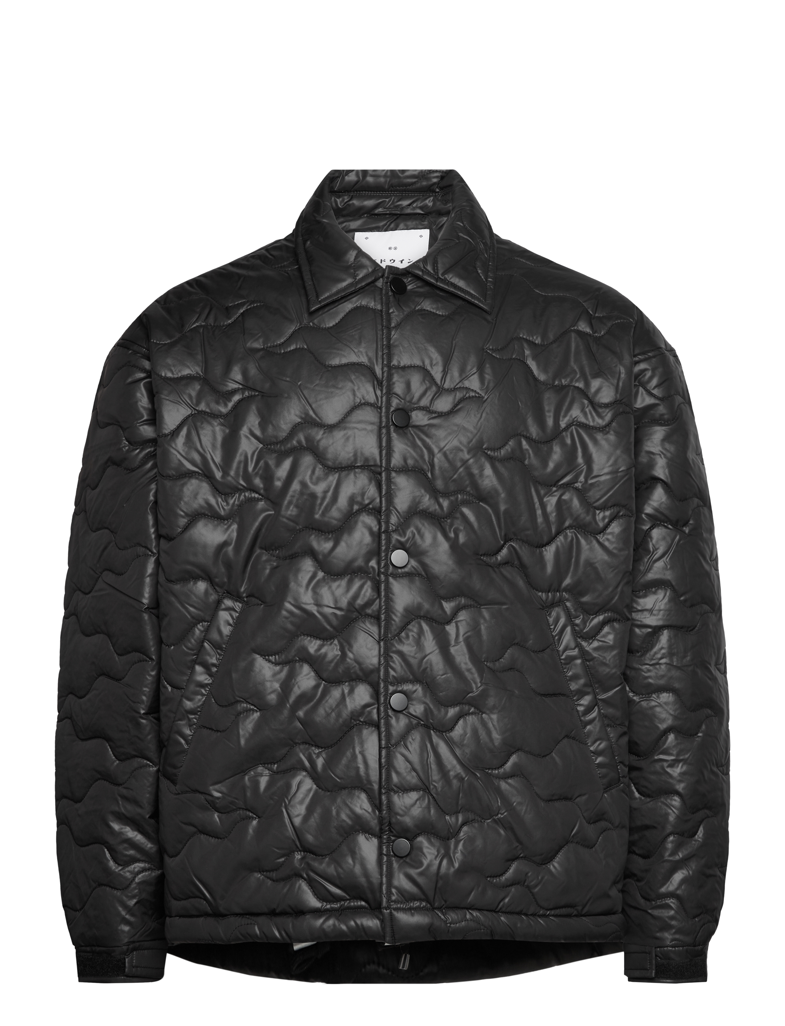 Edwin DARREN COACH JACKET-BLACK - Jacken - BLACK / black