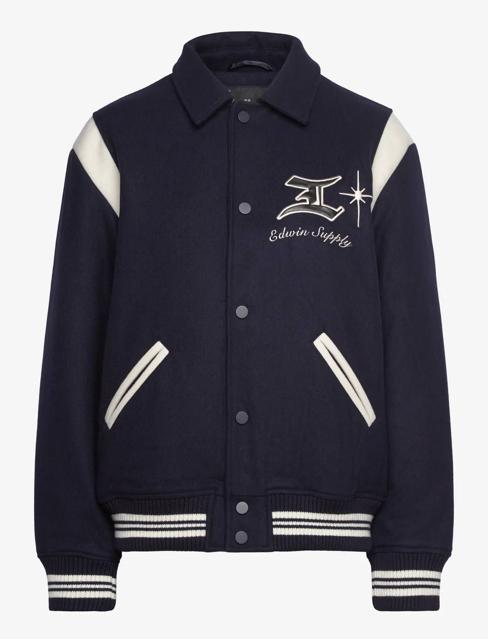 Edwin - CAMPUS JACKET-SKY CAPTAIN - collegejakker - sky captain - 1