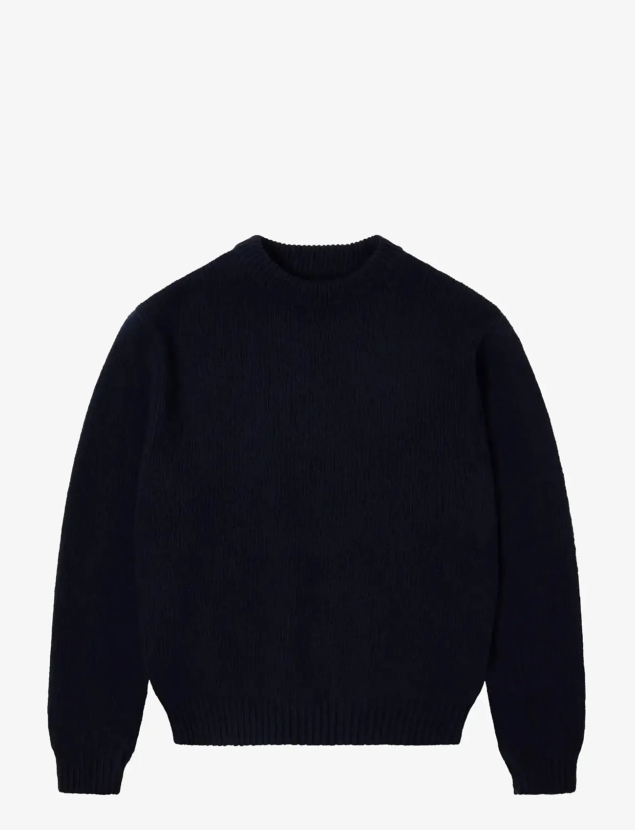 Edwin - ELLIS SWEATER - round necks - navy/off white - 1