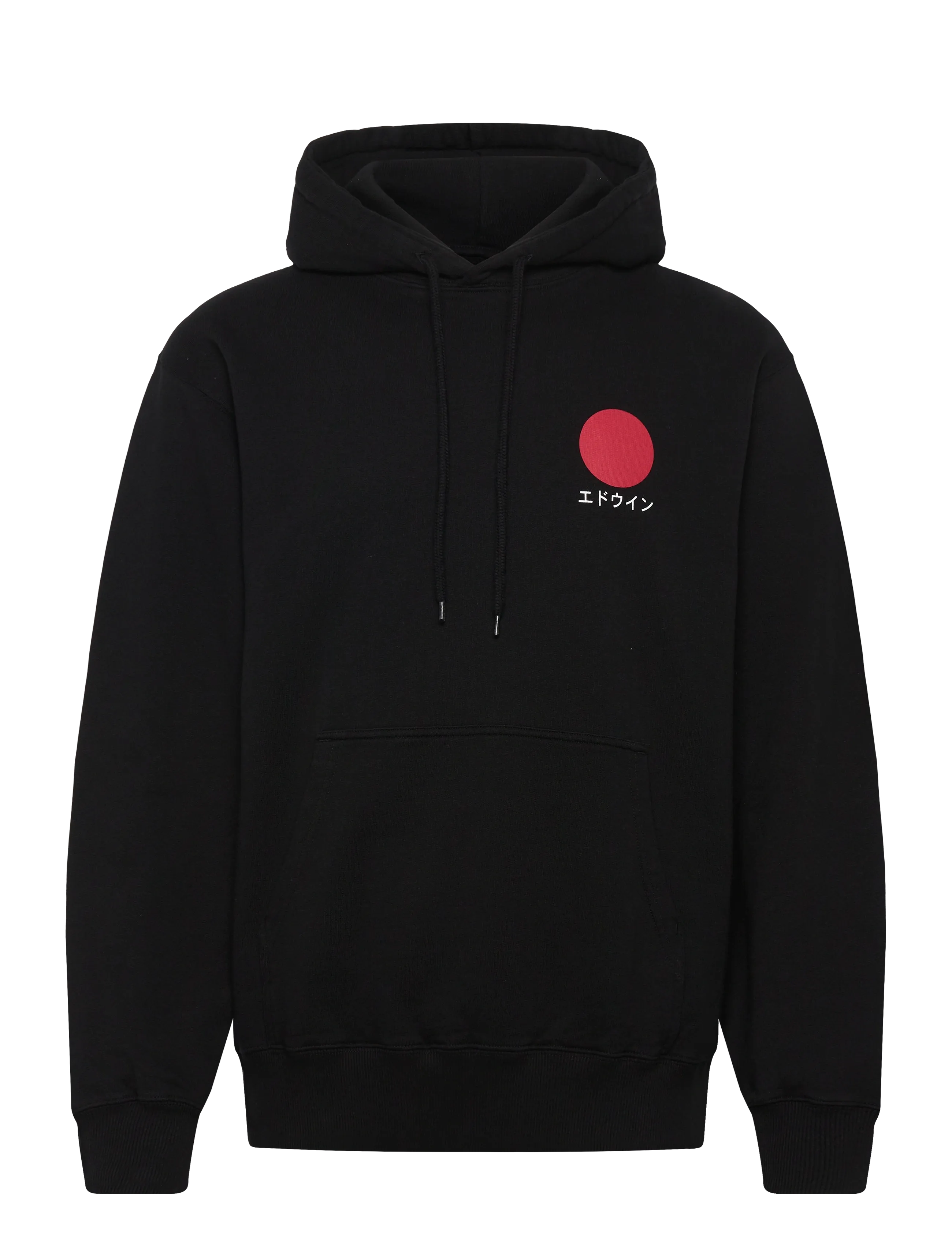 Edwin - Japanese Sun Hoodie Sweat-Black - kapuzenpullover - black - 1
