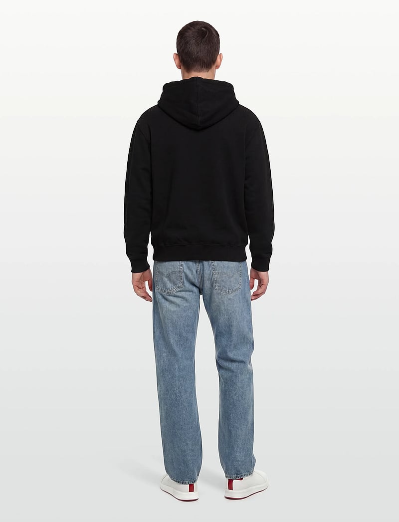 Edwin - Japanese Sun Hoodie Sweat-Black - kapuzenpullover - black - 4