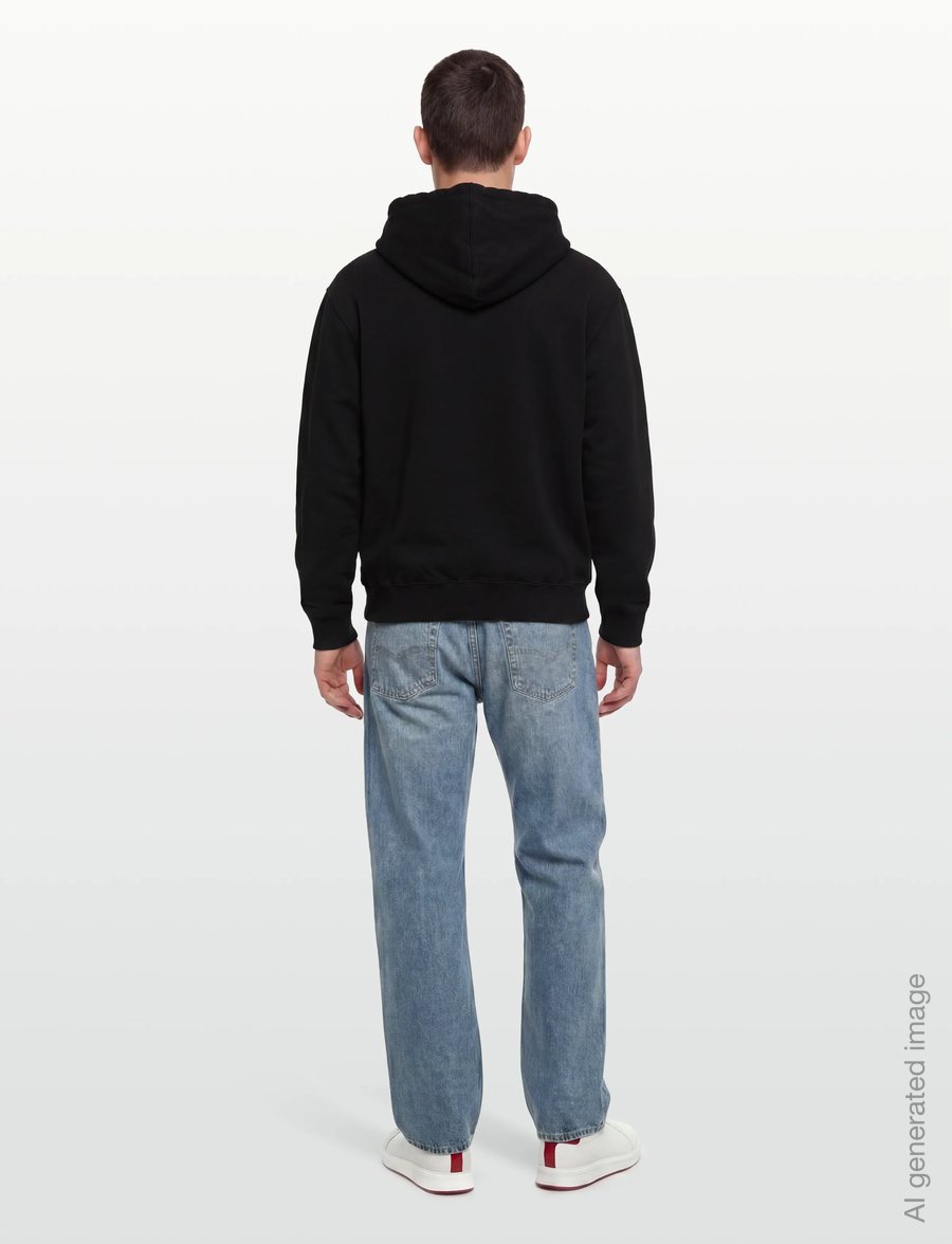 Edwin - Japanese Sun Hoodie Sweat-Black - hettupeysur - black - 4