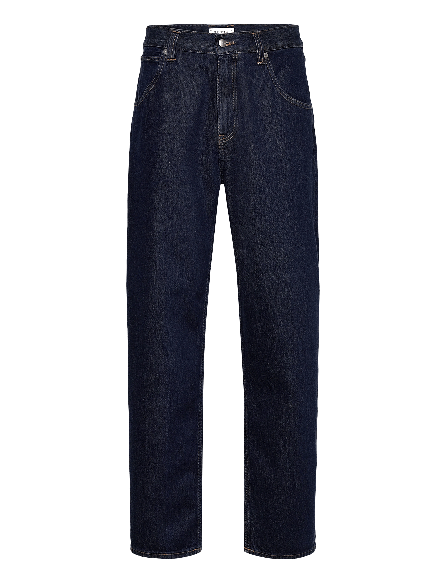 Edwin - Tyrell Pant - nach stil kaufen - blue - dark marble wash - 0