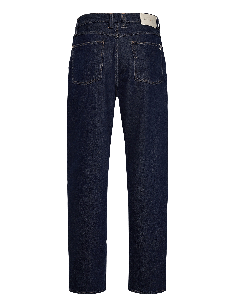Edwin - Tyrell Pant - nach stil kaufen - blue - dark marble wash - 1