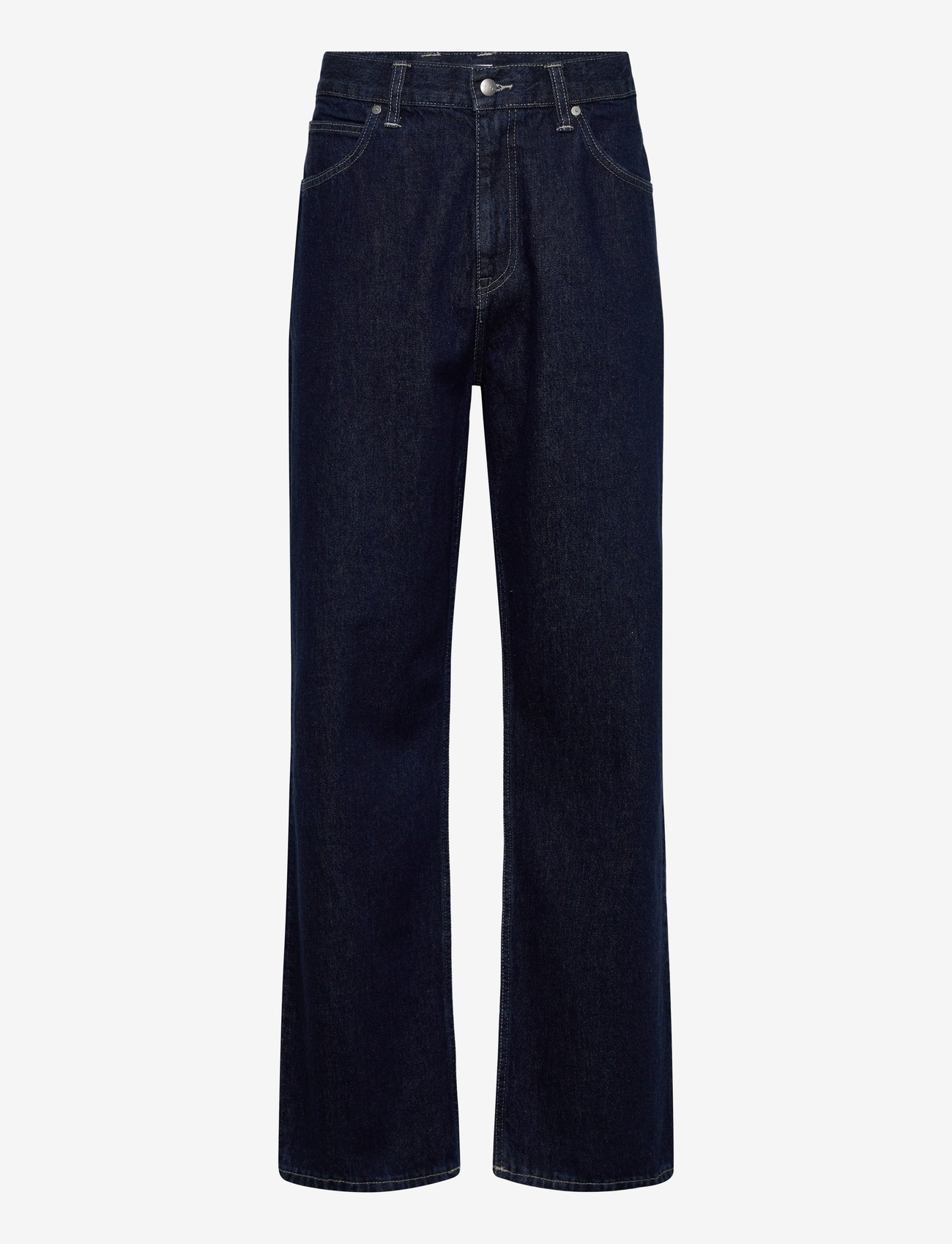 Edwin - Matrix Pant - Blue - Dark Marble Wash - loose jeans - blue - dark marble wash - 0