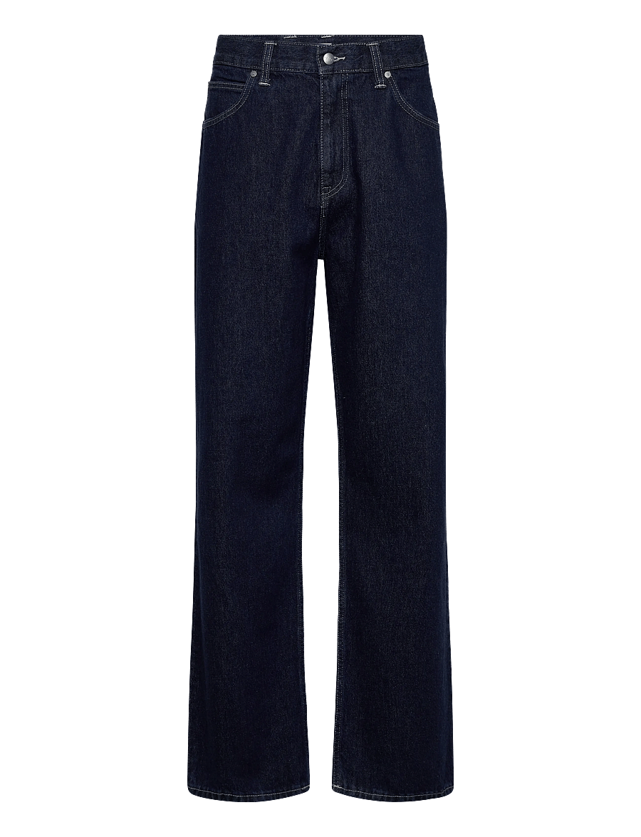 Edwin - Matrix Pant - Blue - Dark Marble Wash - loose jeans - blue - dark marble wash - 1